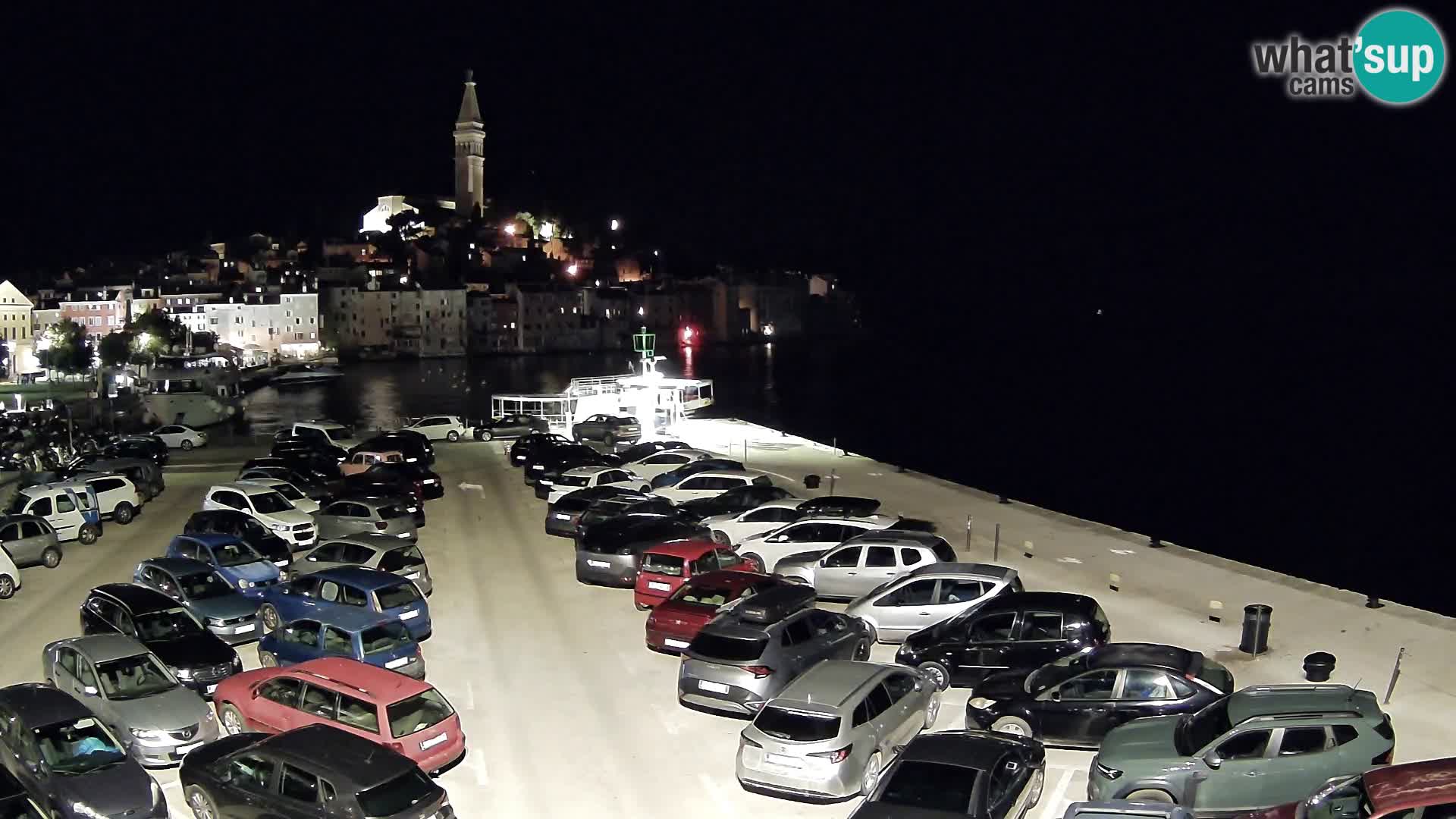 Web kamera Rovinj panorama grada