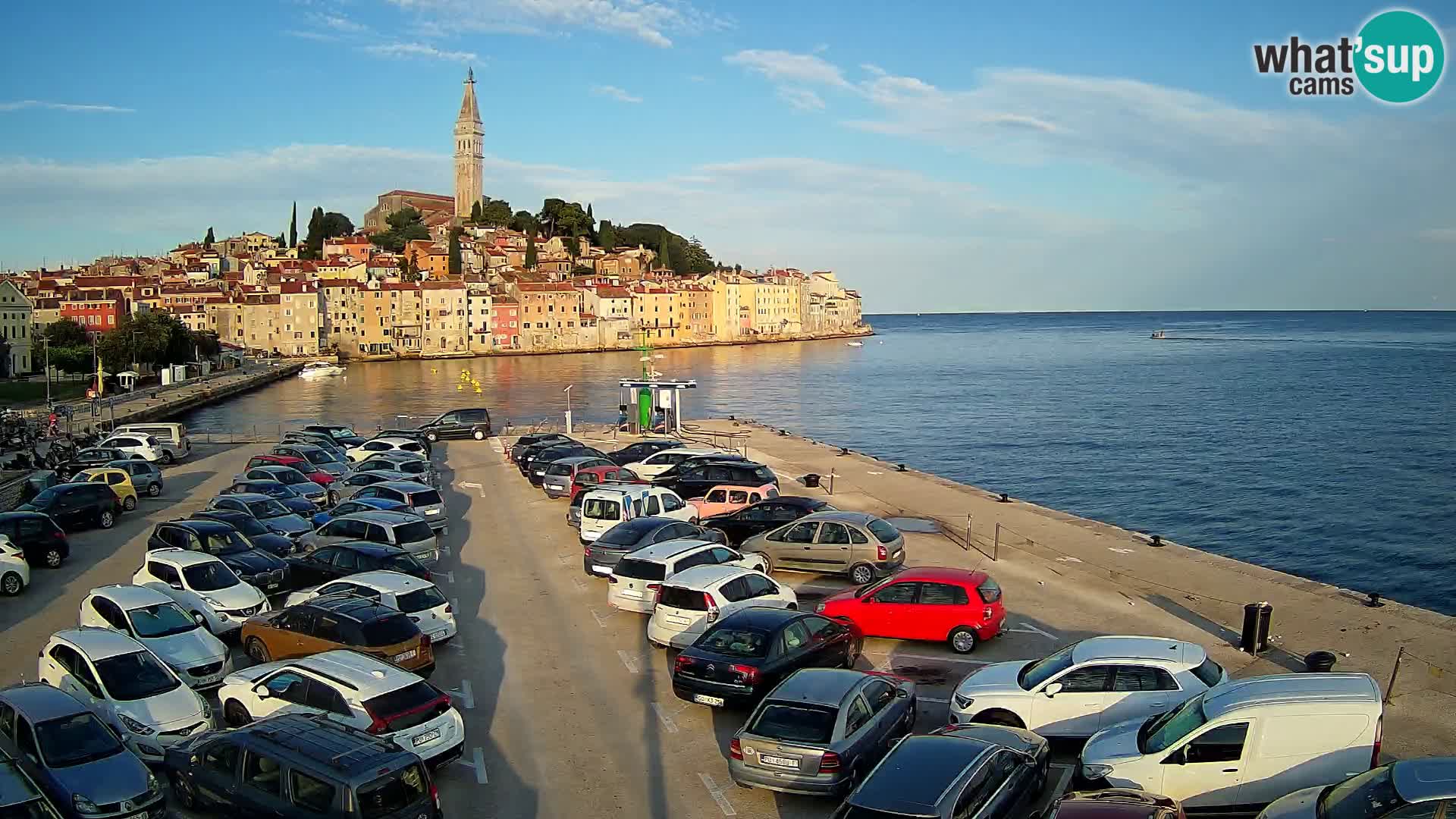 ROVINJ WEBCAM panorama of city – Istria – Croatia