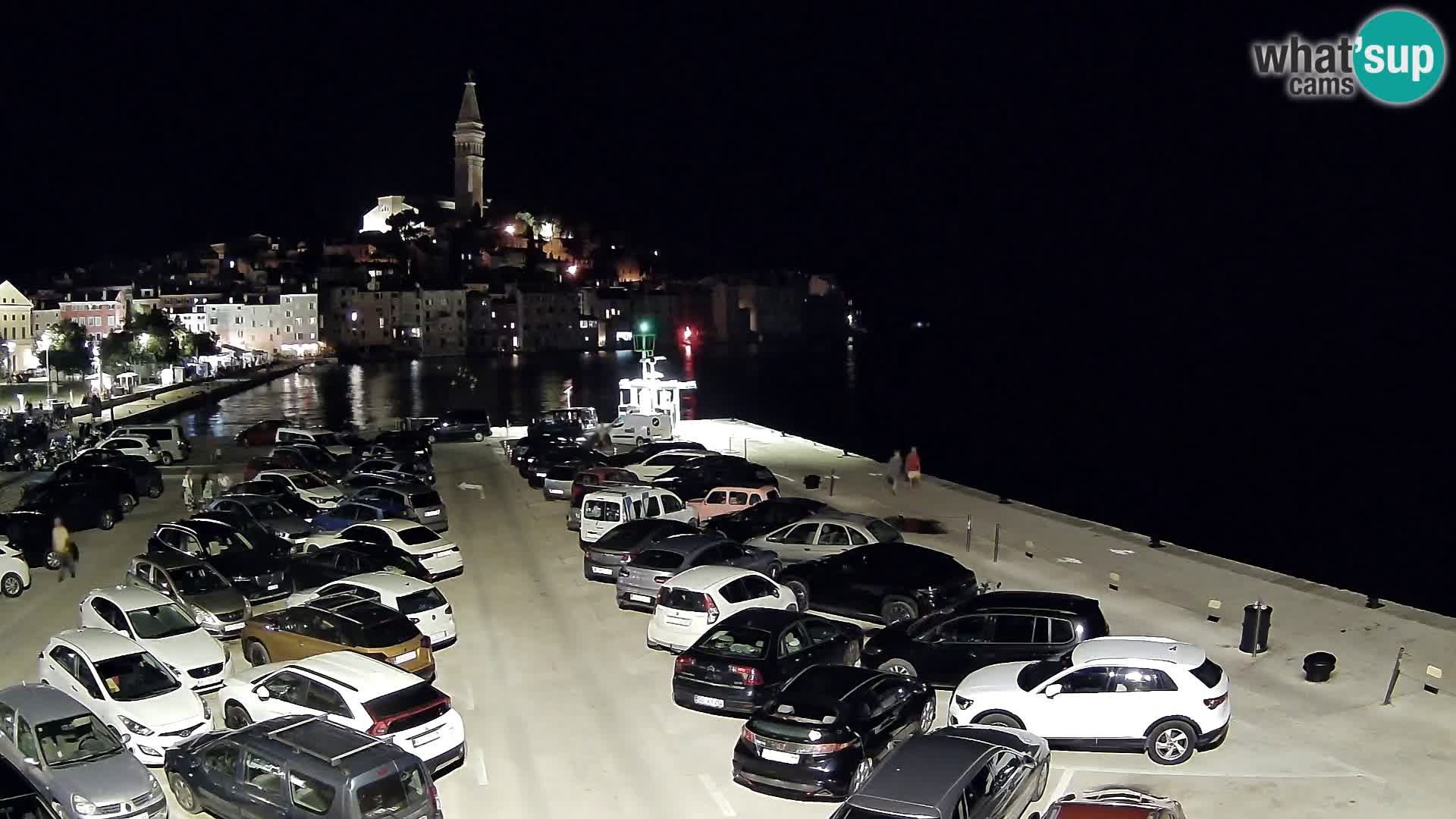 Web kamera Rovinj panorama grada