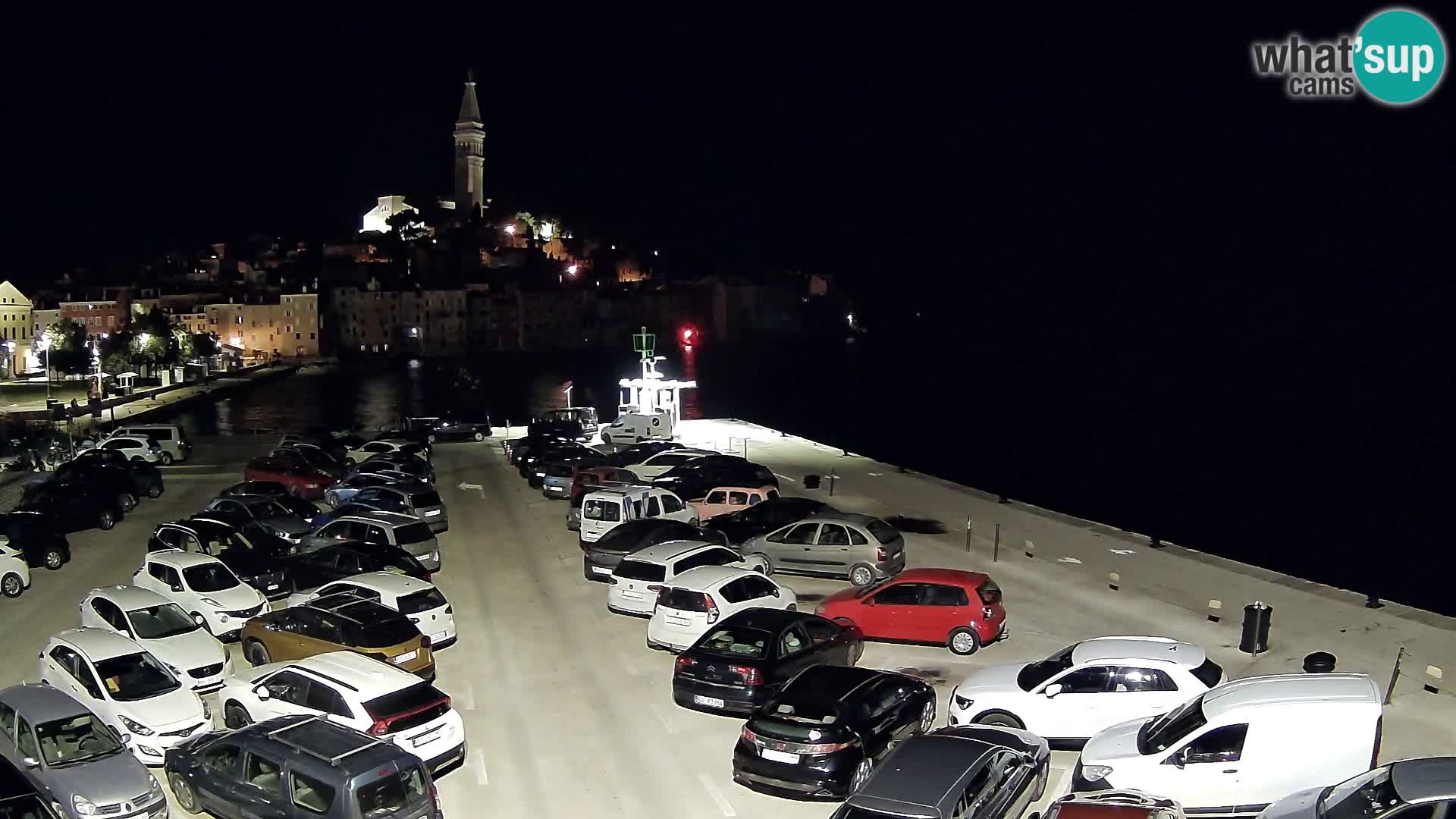 Web kamera Rovinj panorama grada