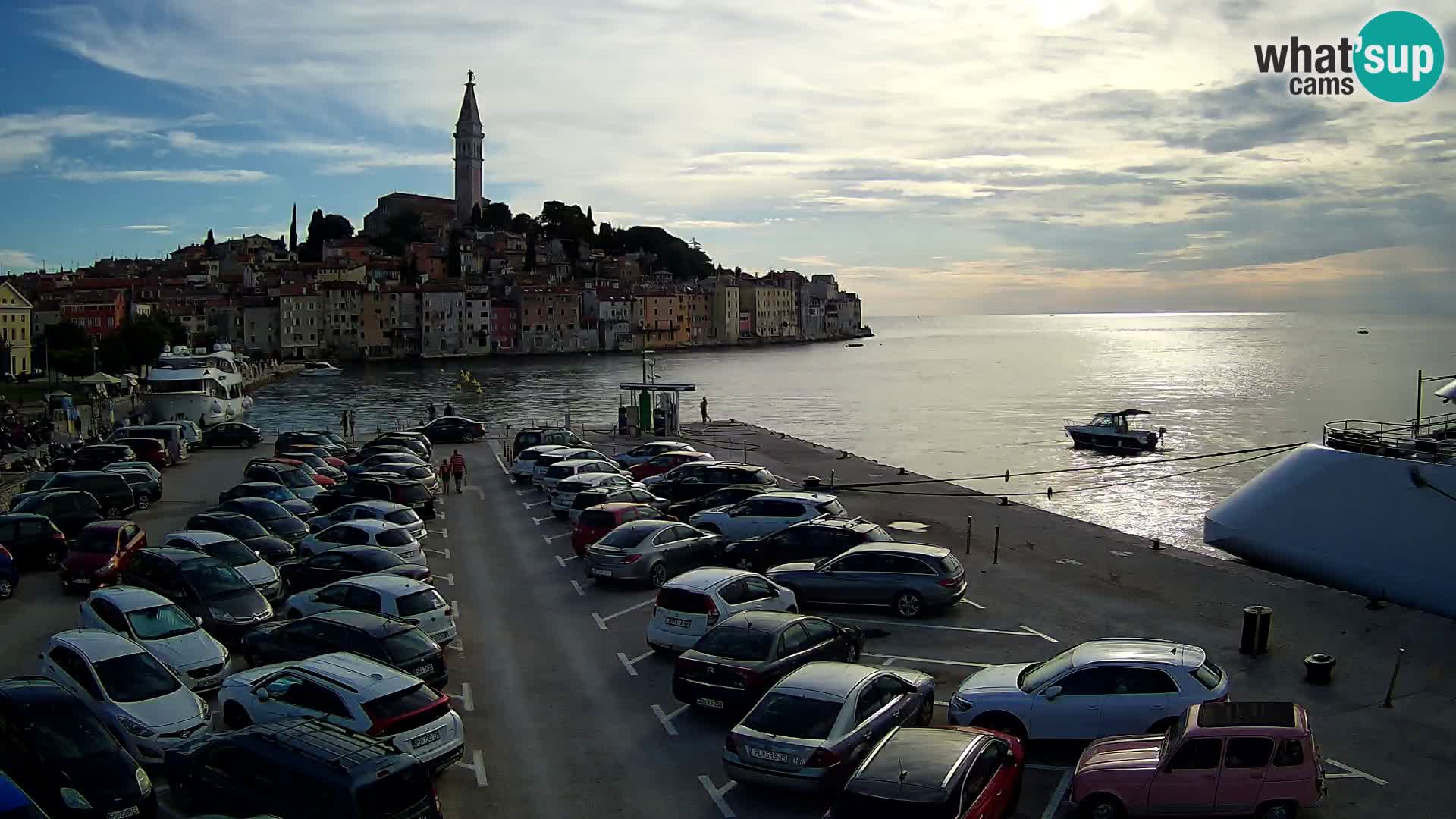 Webcam Rovinj panorama de la ciudad | Istria