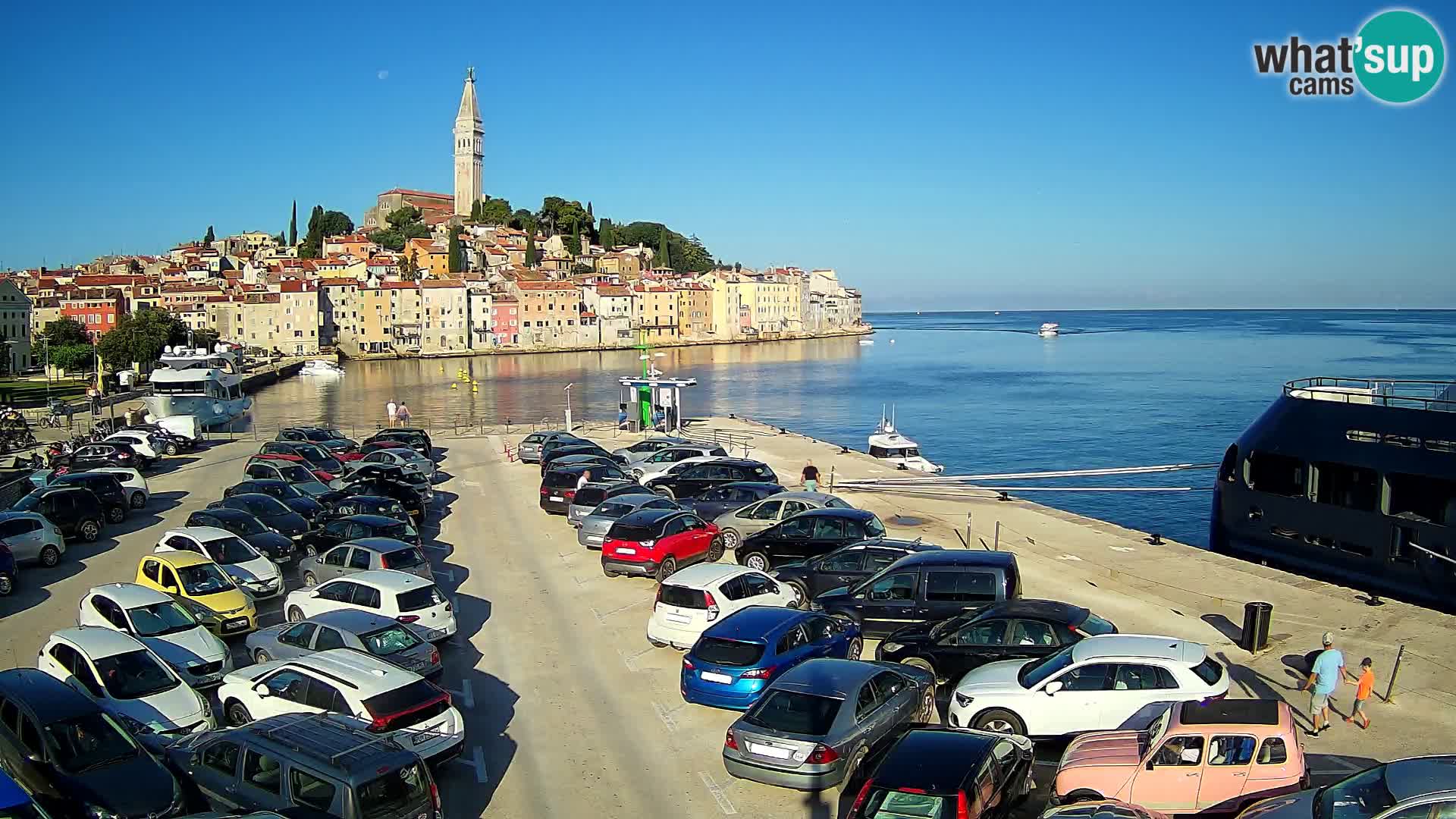 ROVINJ WEBCAM panorama of city – Istria – Croatia