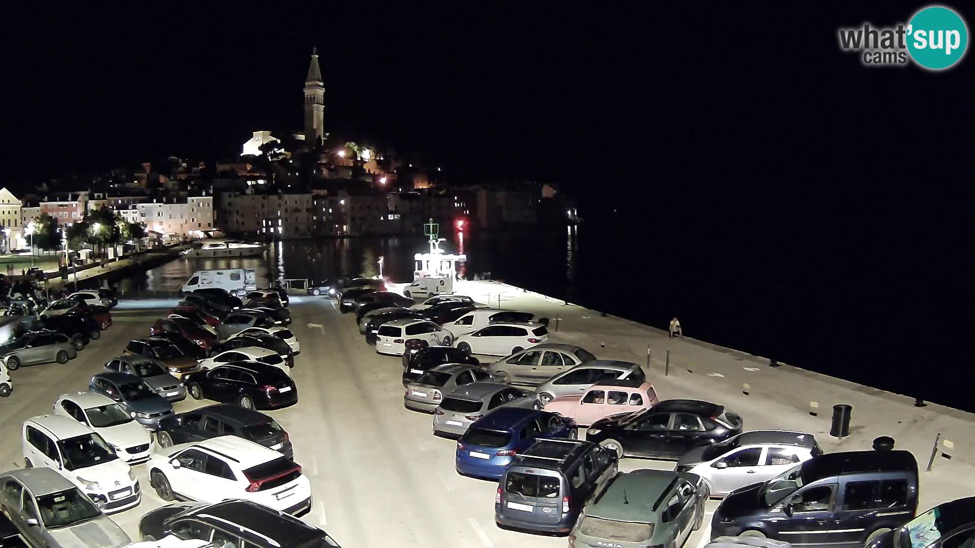 Webcam Rovinj panorama de la ciudad | Istria