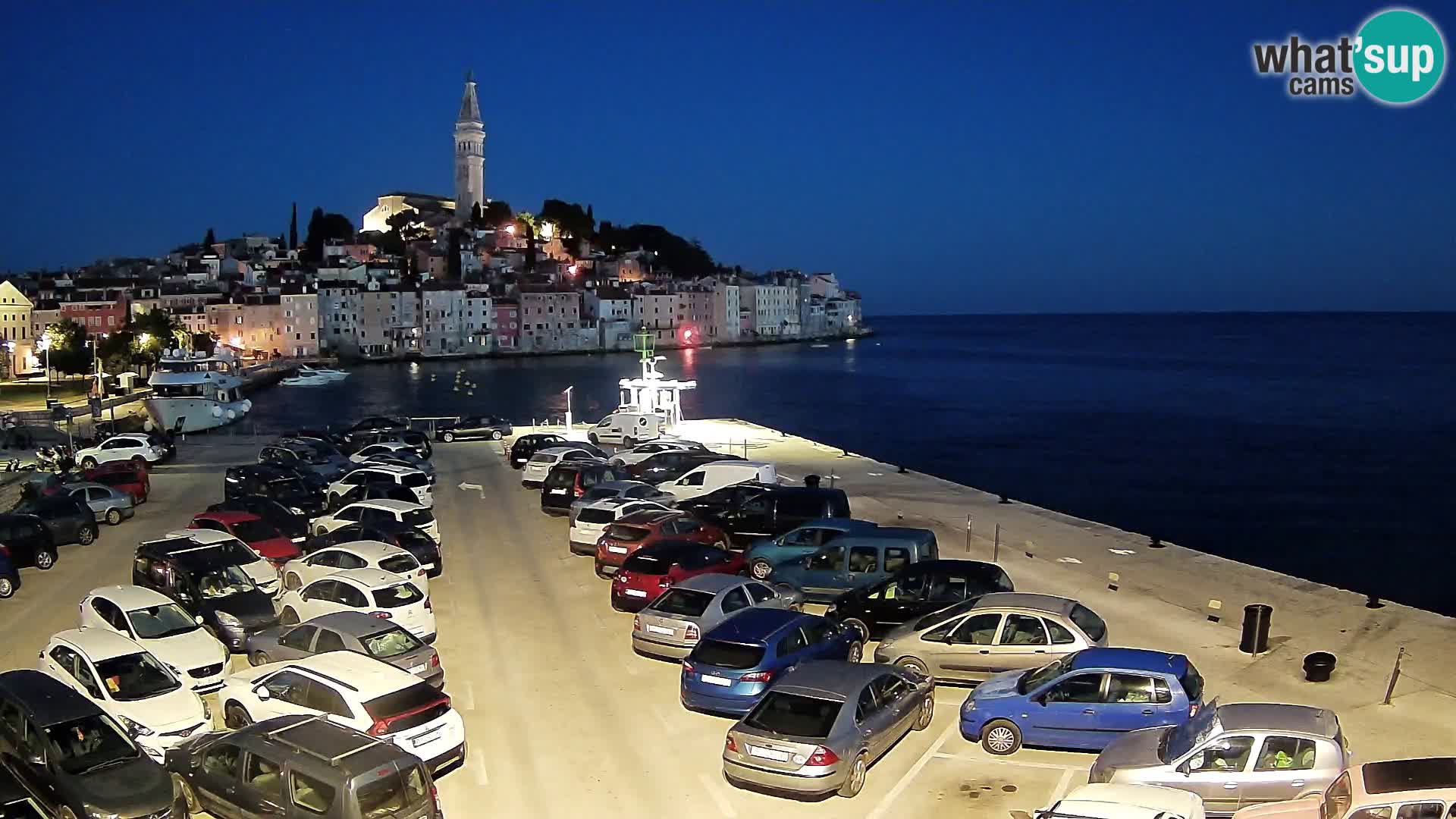 Webcam Rovinj panorama de la ciudad | Istria