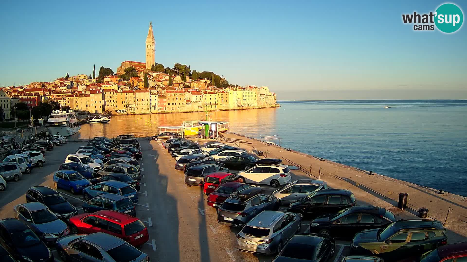 ROVINJ WEBCAM panorama of city – Istria – Croatia