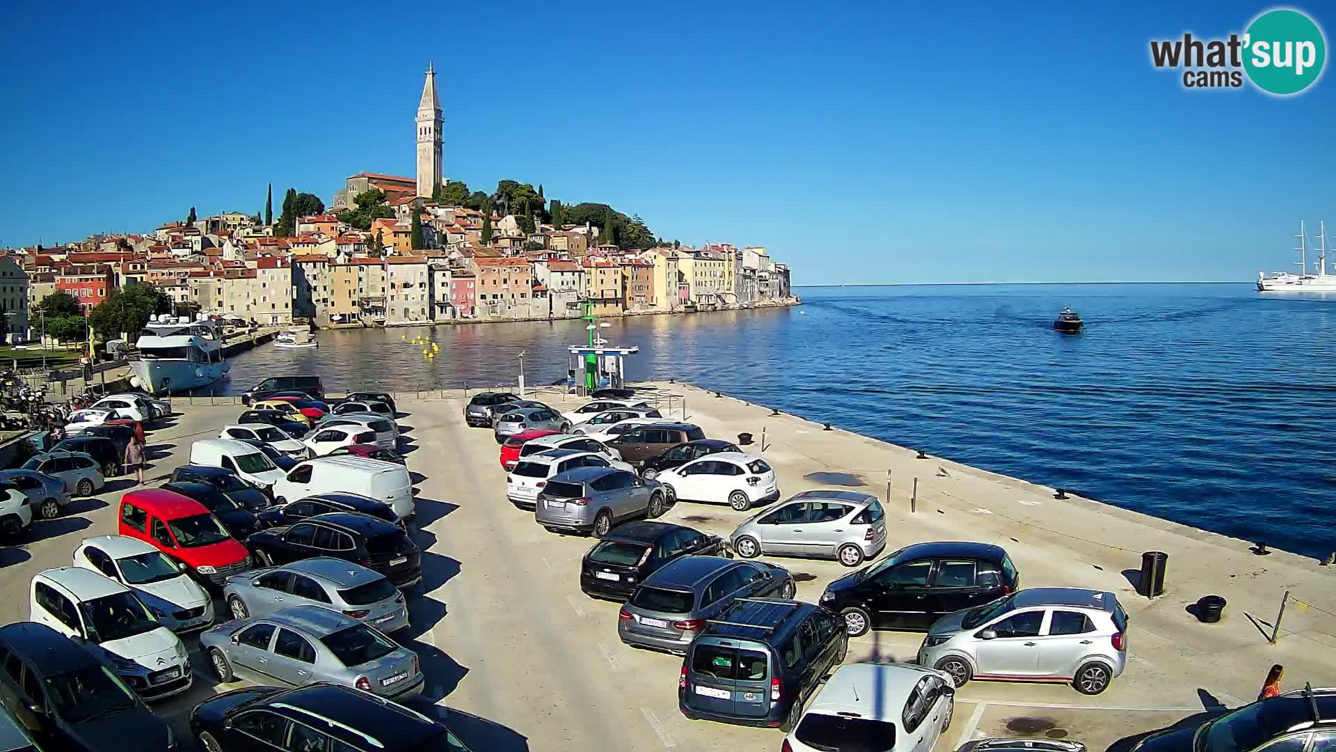 ROVINJ WEBCAM panorama of city – Istria – Croatia