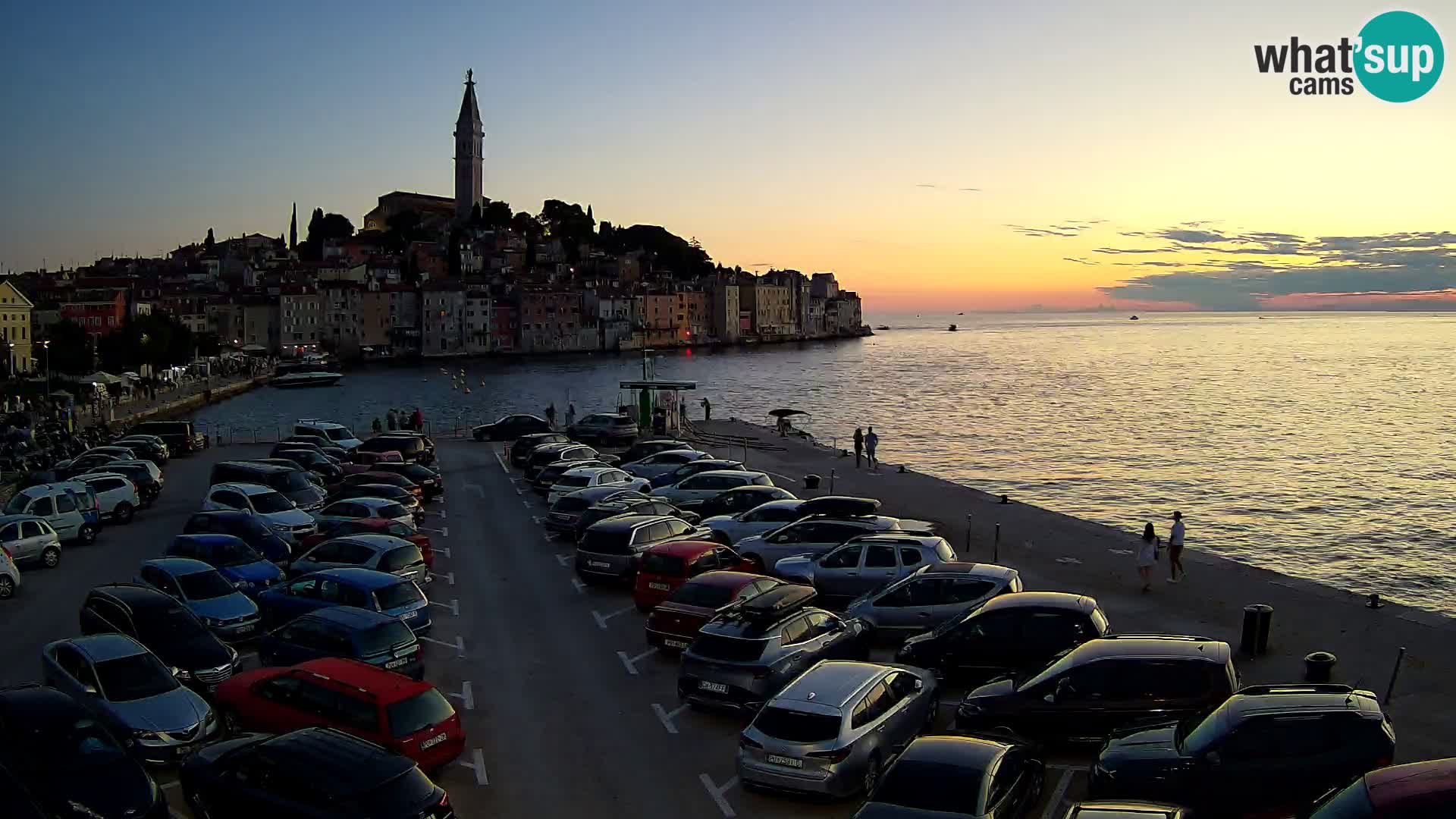Webcam Rovinj panorama de la ciudad | Istria