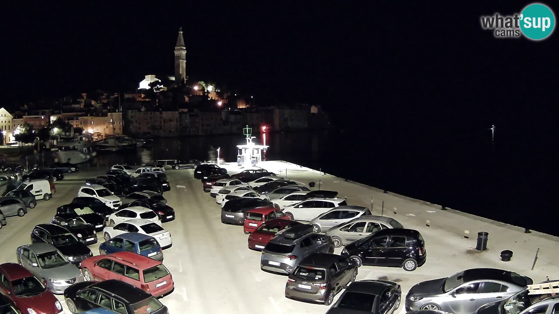 Webcam Rovinj panorama de la ciudad | Istria