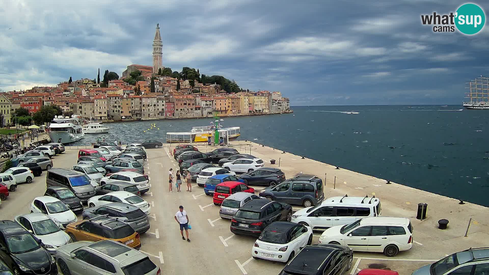 Webcam Rovinj panorama de la ciudad | Istria