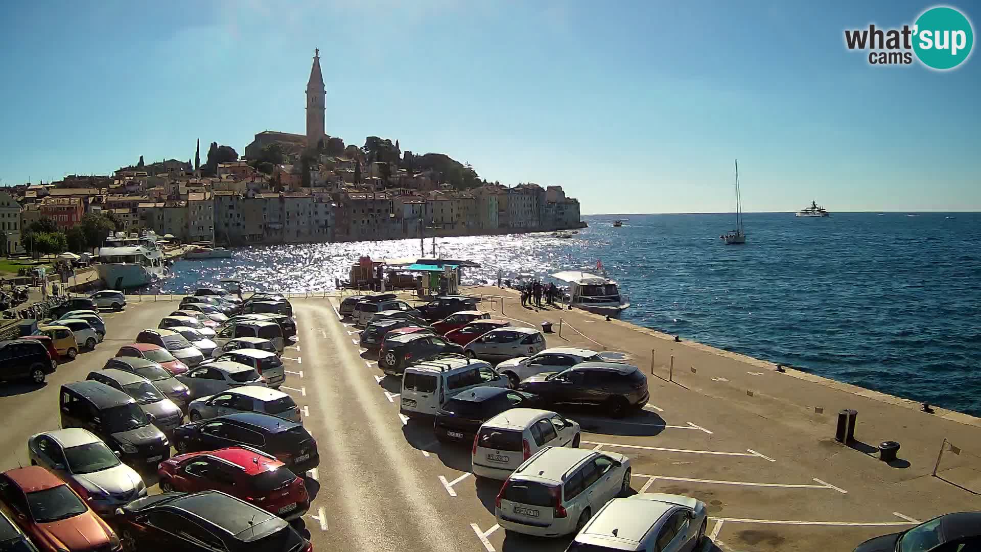 ROVINJ WEBCAM panorama of city – Istria – Croatia