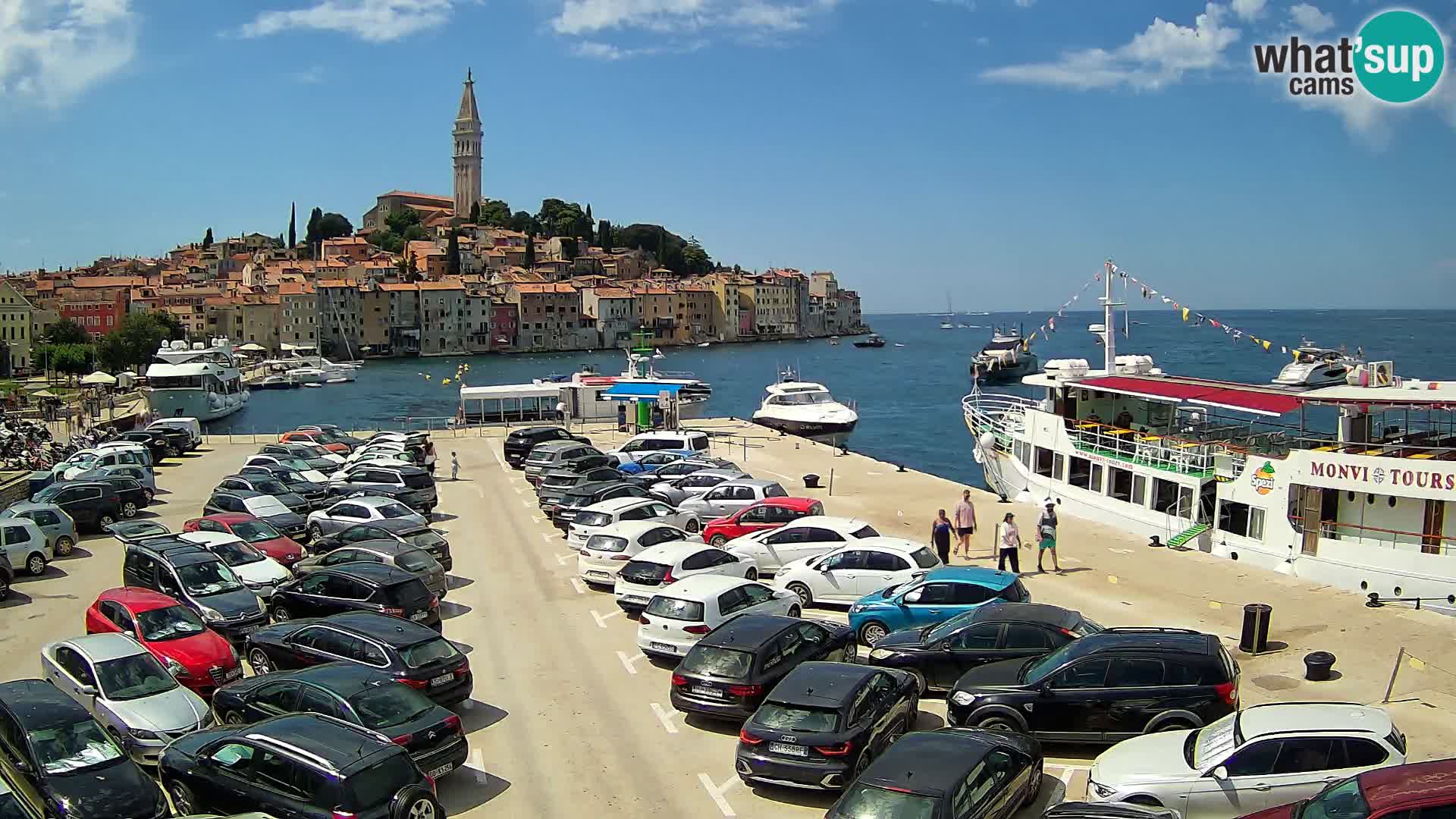 ROVINJ WEBCAM panorama of city – Istria – Croatia