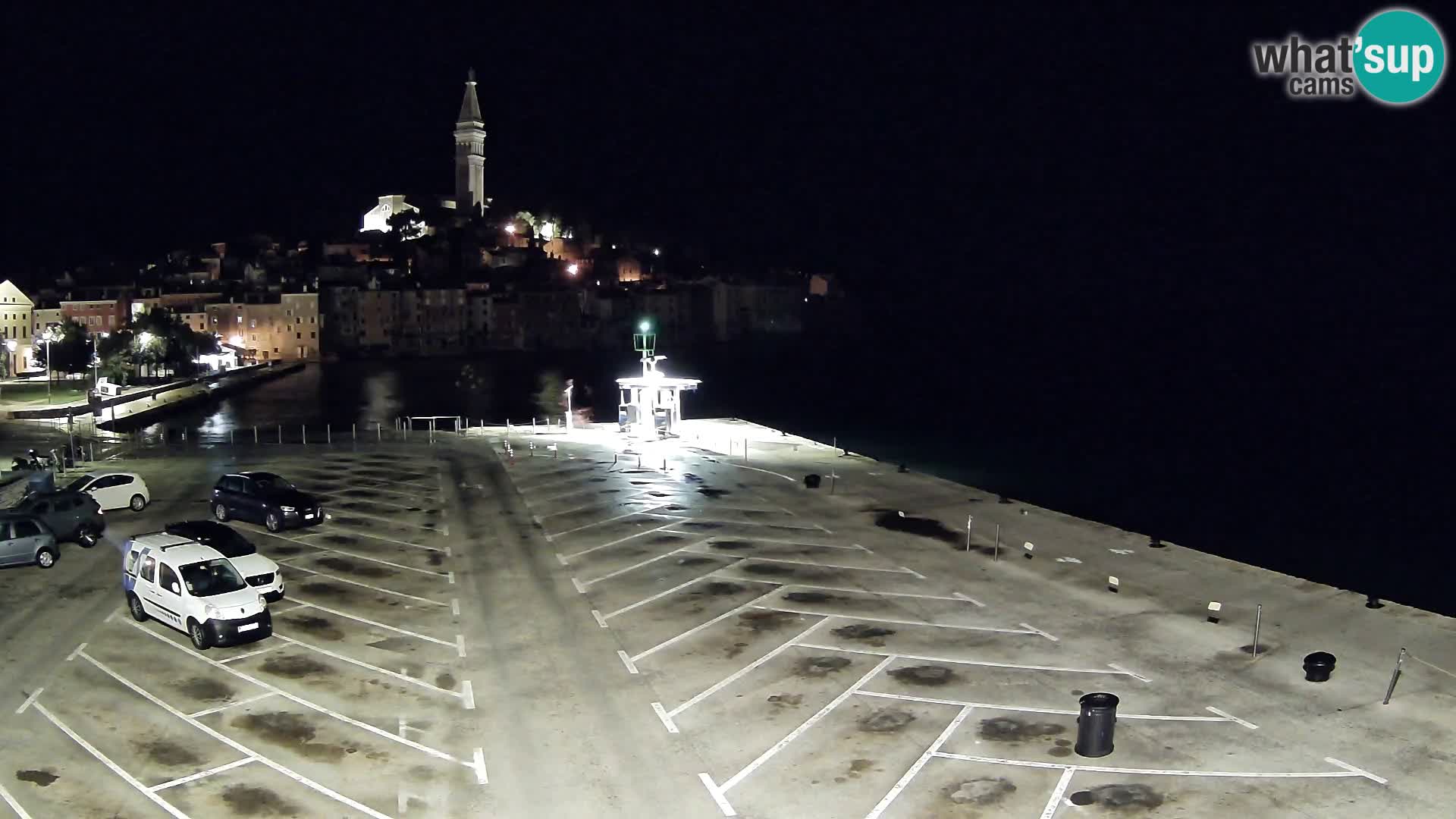Webcam Rovinj panorama de la ciudad | Istria
