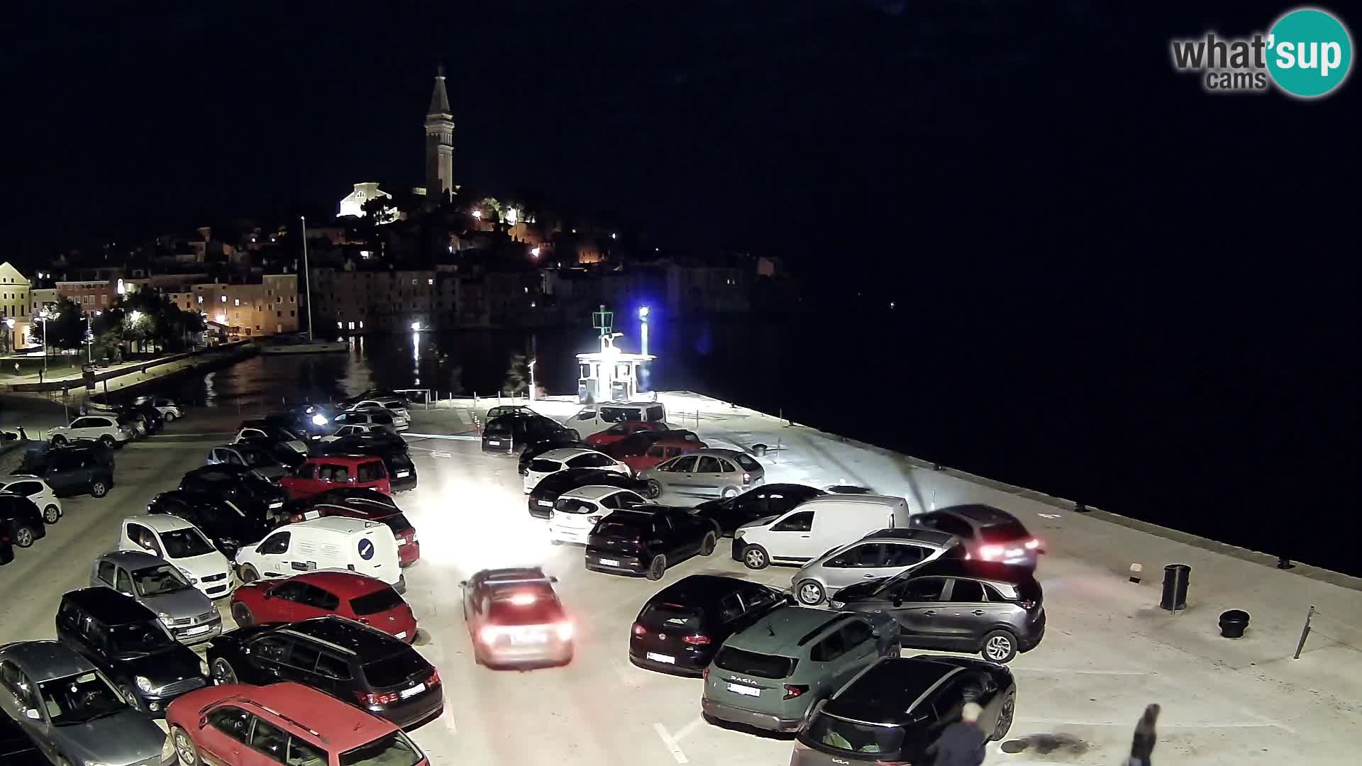 Web kamera Rovinj panorama grada