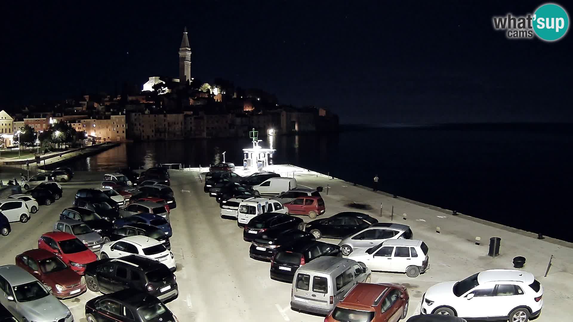 Webcam Rovinj panorama de la ciudad | Istria