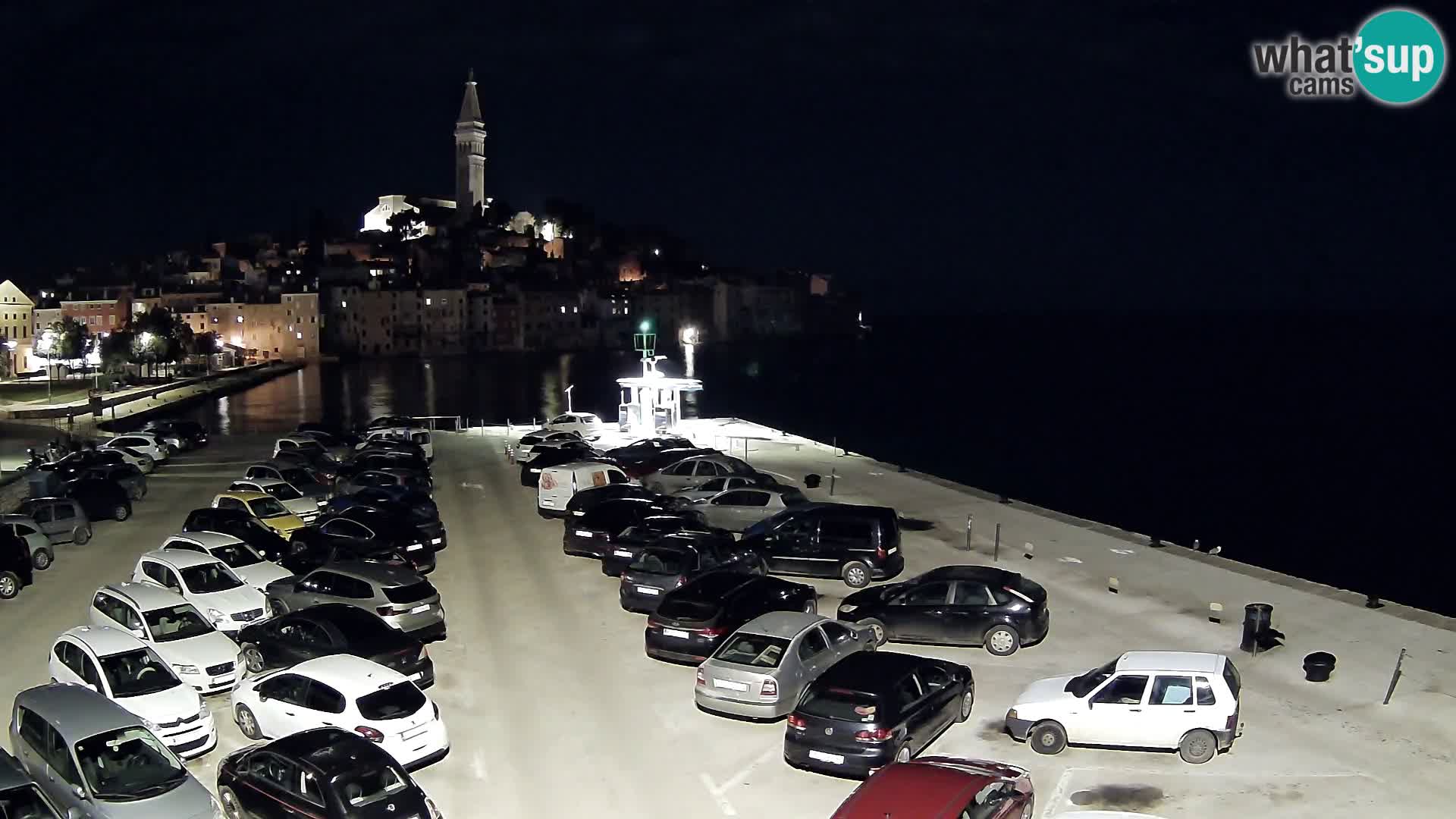 Webcam Rovinj panorama de la ciudad | Istria