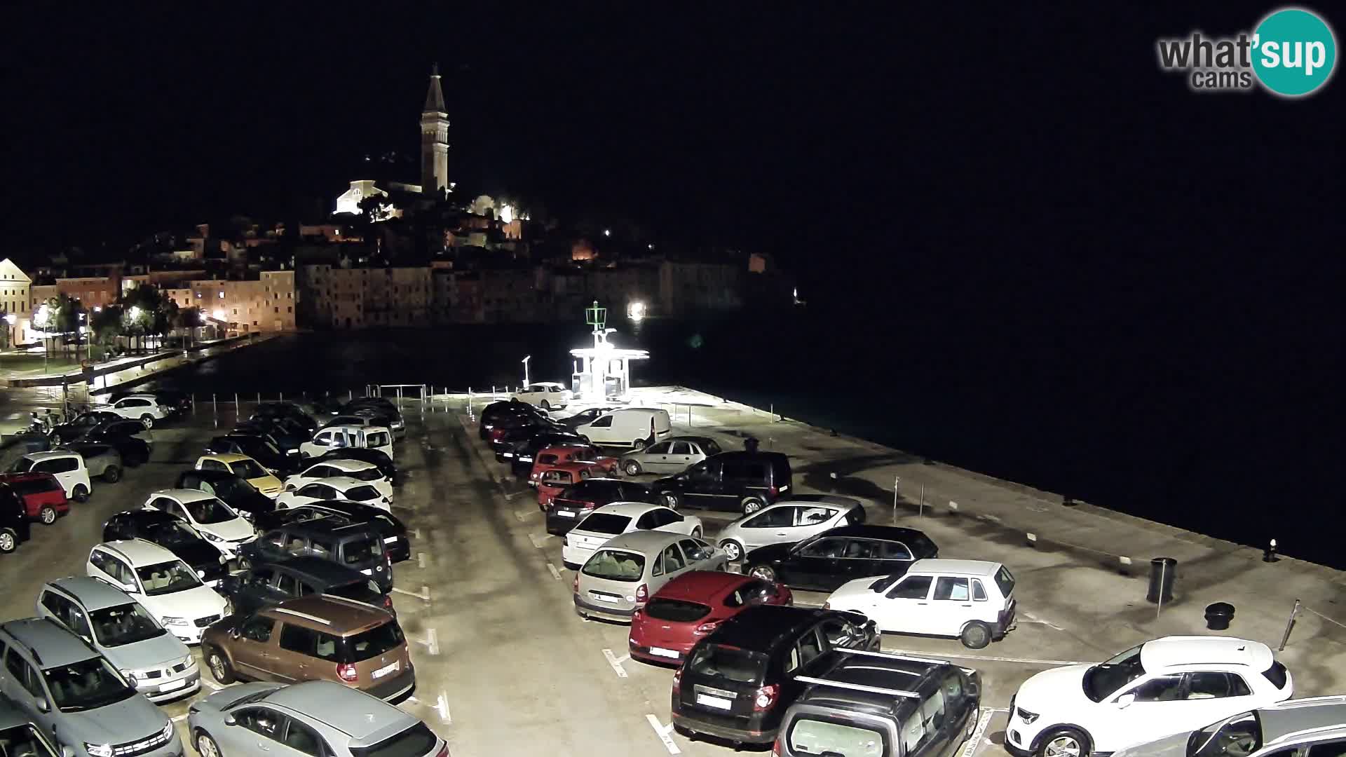 Web kamera Rovinj panorama grada