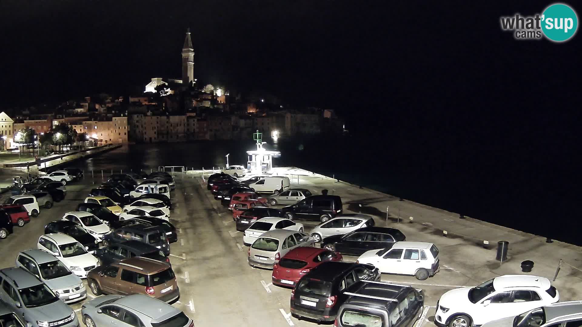 Webcam Rovinj panorama de la ciudad | Istria