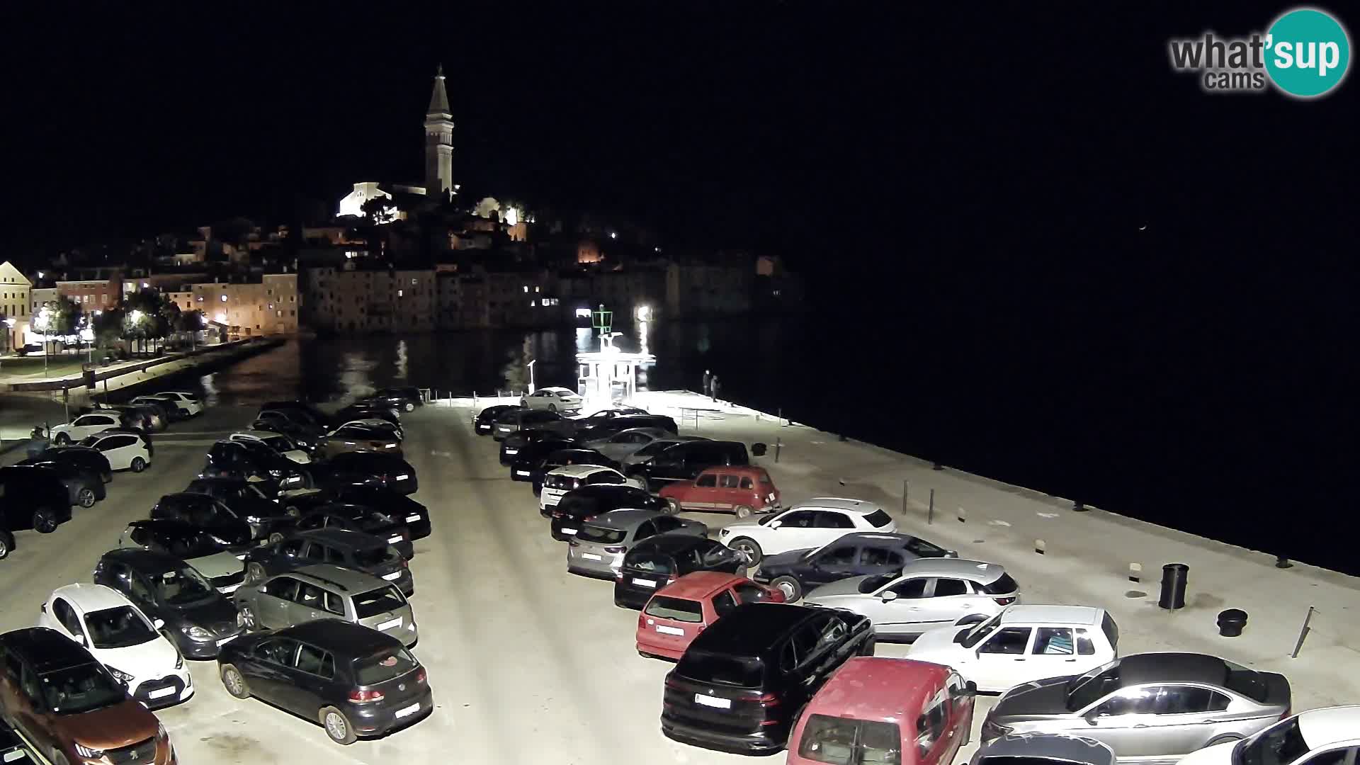 Webcam Rovinj panorama de la ciudad | Istria