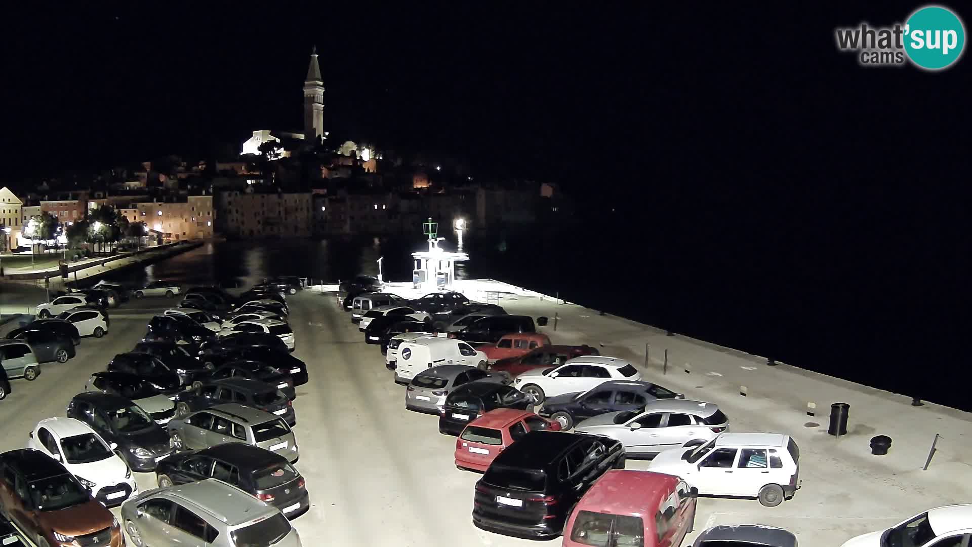 Webcam Rovinj panorama de la ciudad | Istria