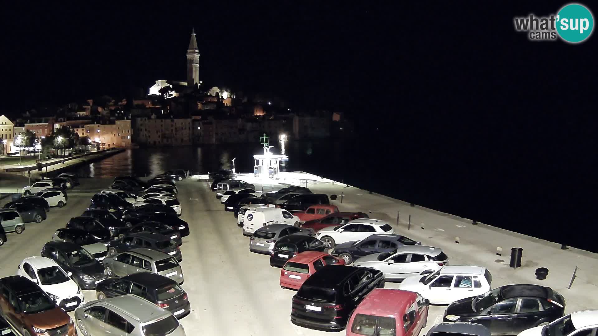 Web kamera Rovinj panorama grada