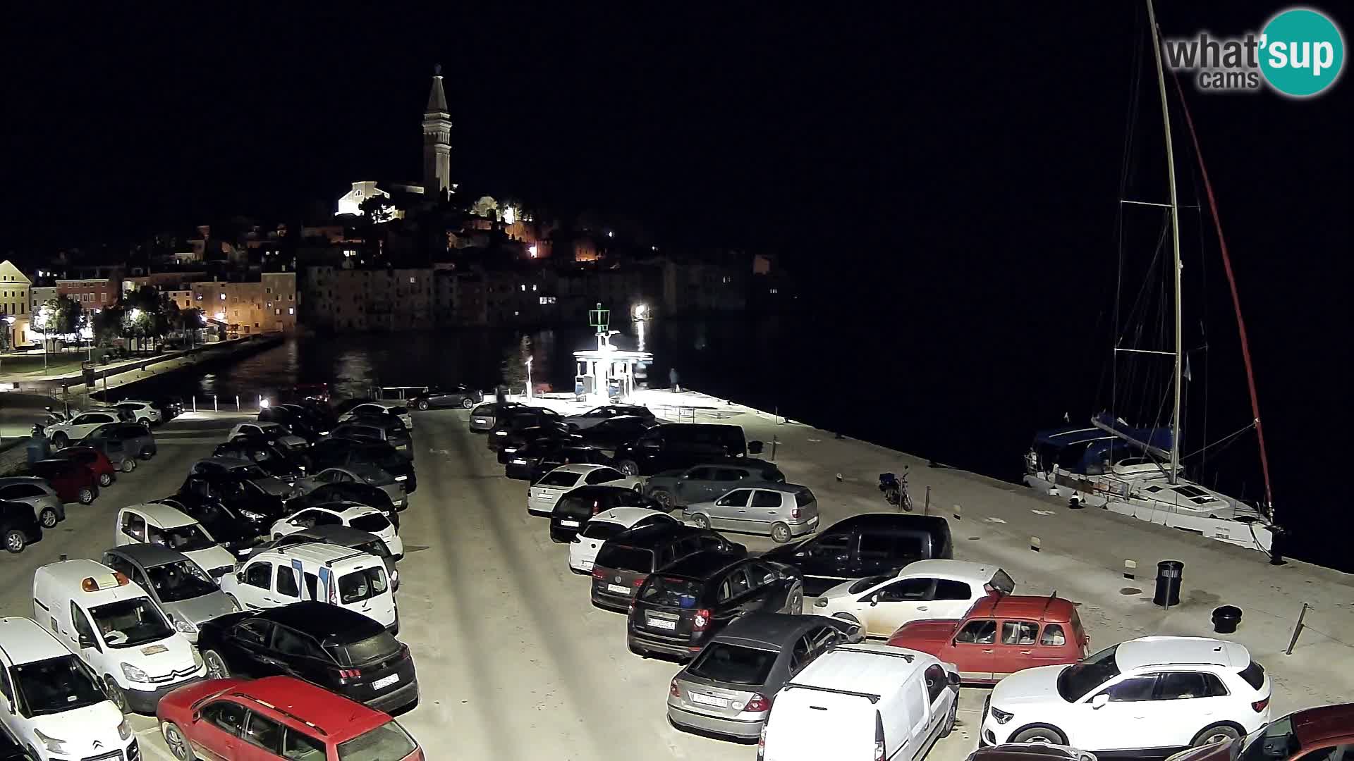 Webcam Rovinj panorama de la ciudad | Istria