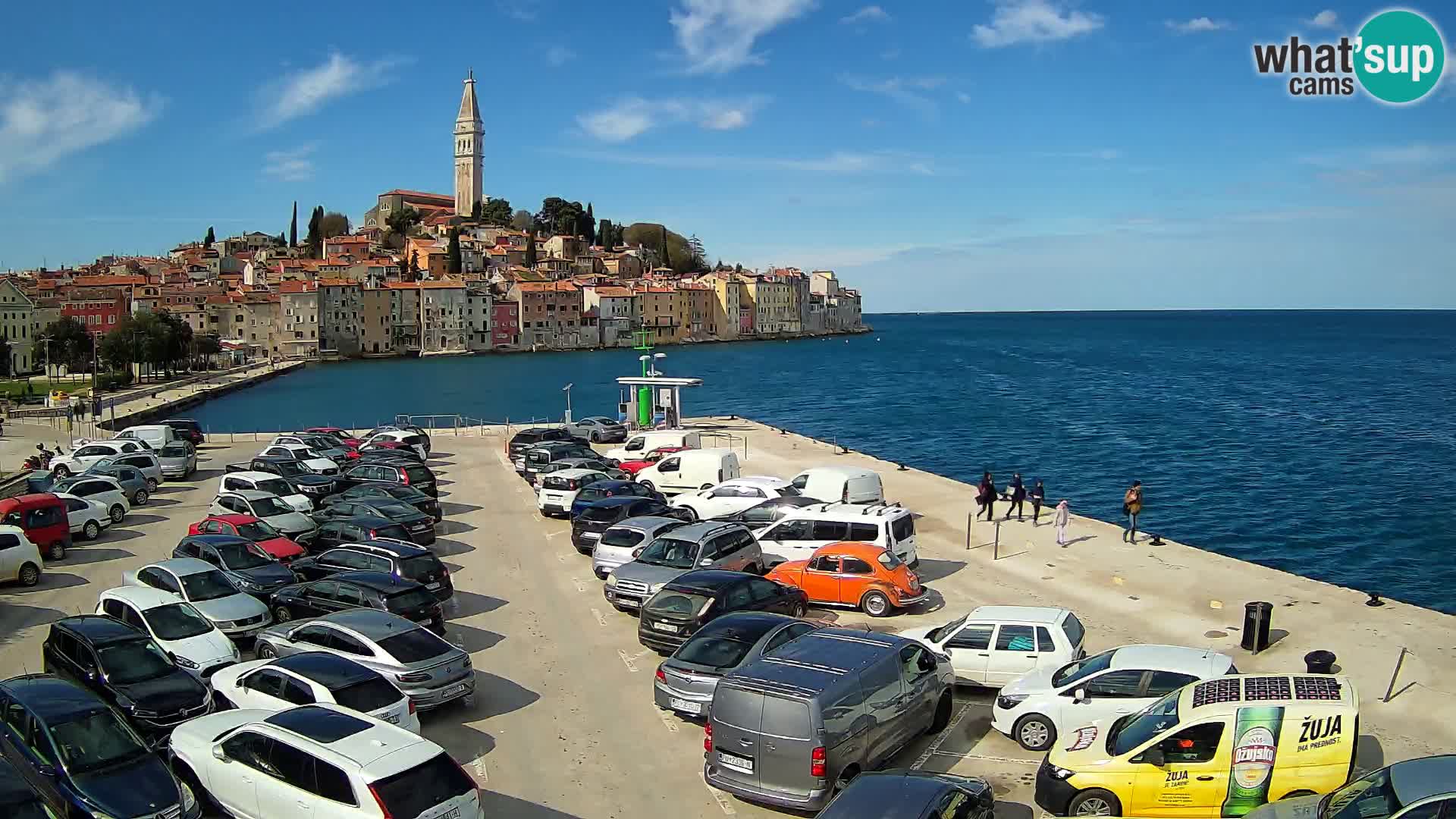 ROVINJ WEBCAM panorama of city – Istria – Croatia