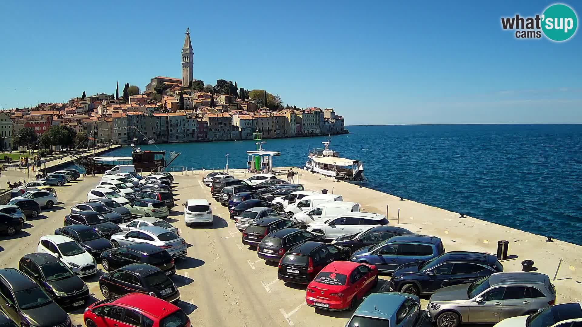 ROVINJ WEBCAM panorama of city – Istria – Croatia