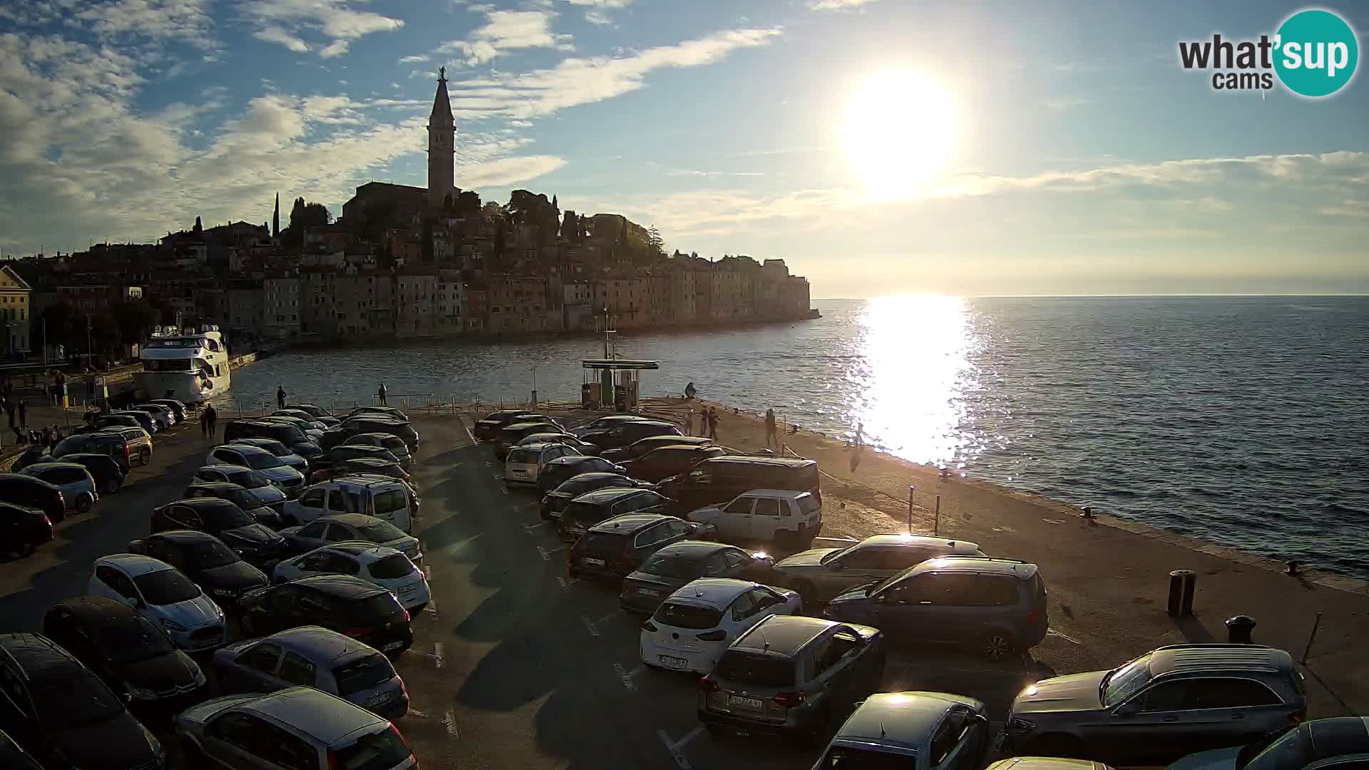 ROVINJ WEBCAM panorama of city – Istria – Croatia