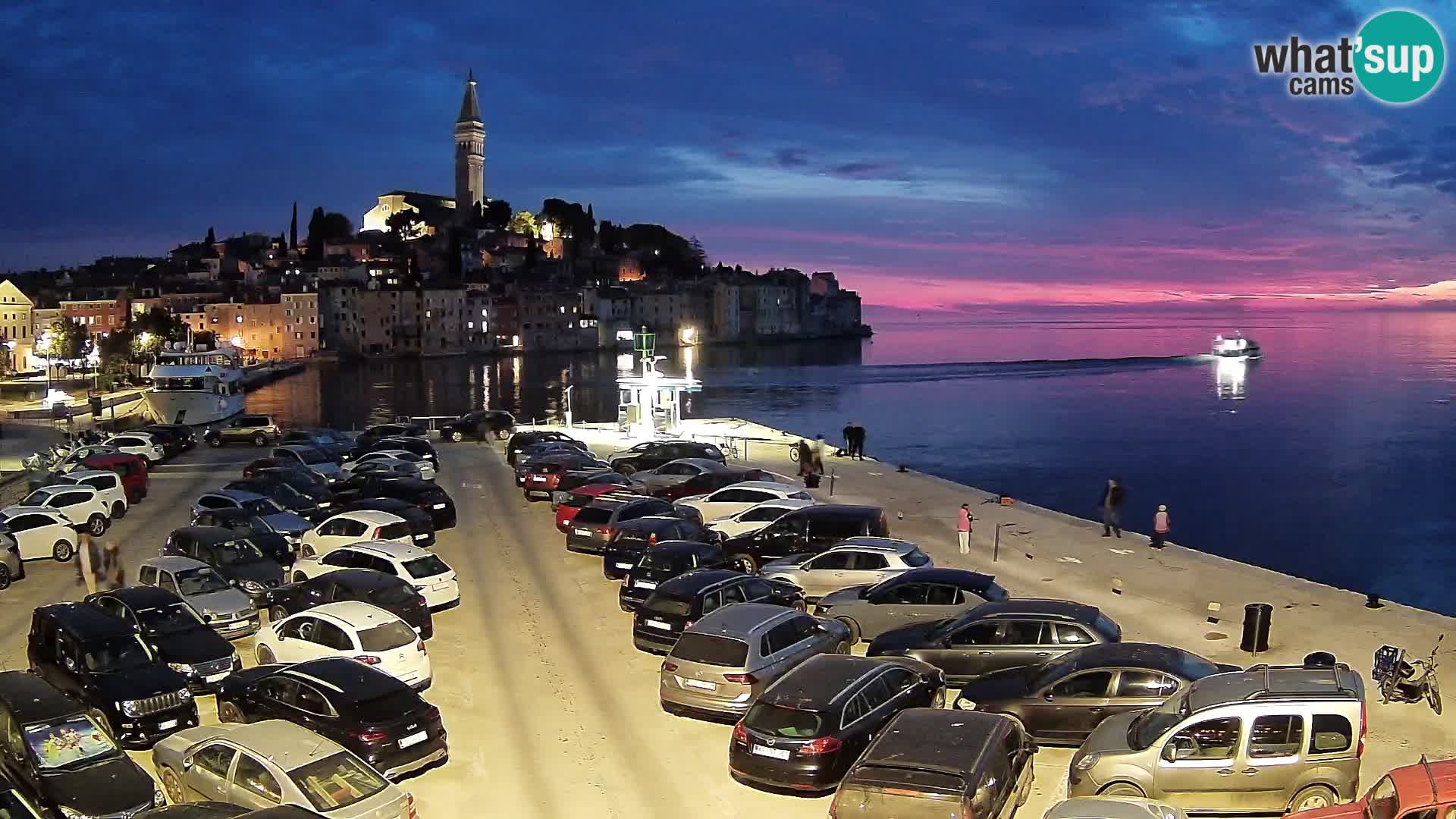 ROVINJ WEBCAM panorama of city – Istria – Croatia