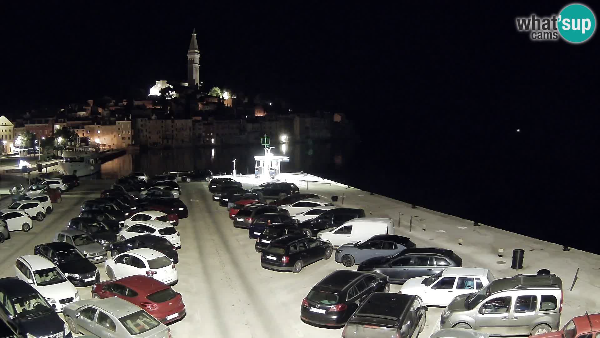 Web kamera Rovinj panorama grada