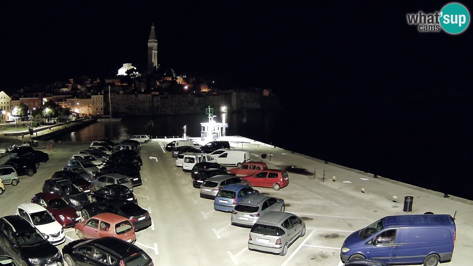 Web kamera Rovinj panorama grada