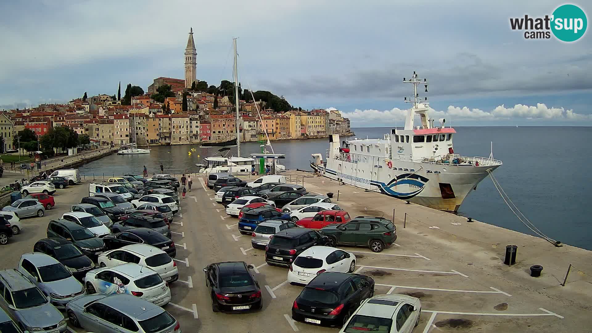 ROVINJ WEBCAM panorama of city – Istria – Croatia