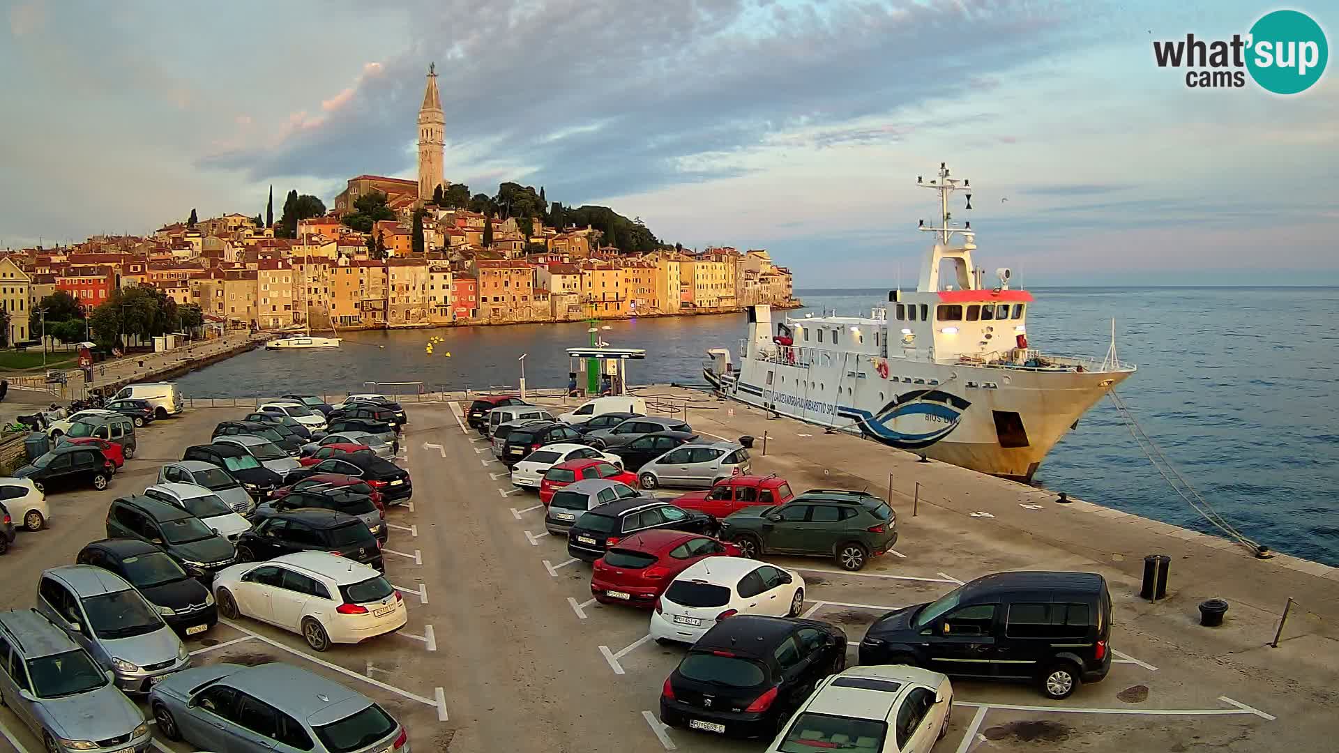 Webcam ROVIGNO Panorama della Città di Rovinj – Istria