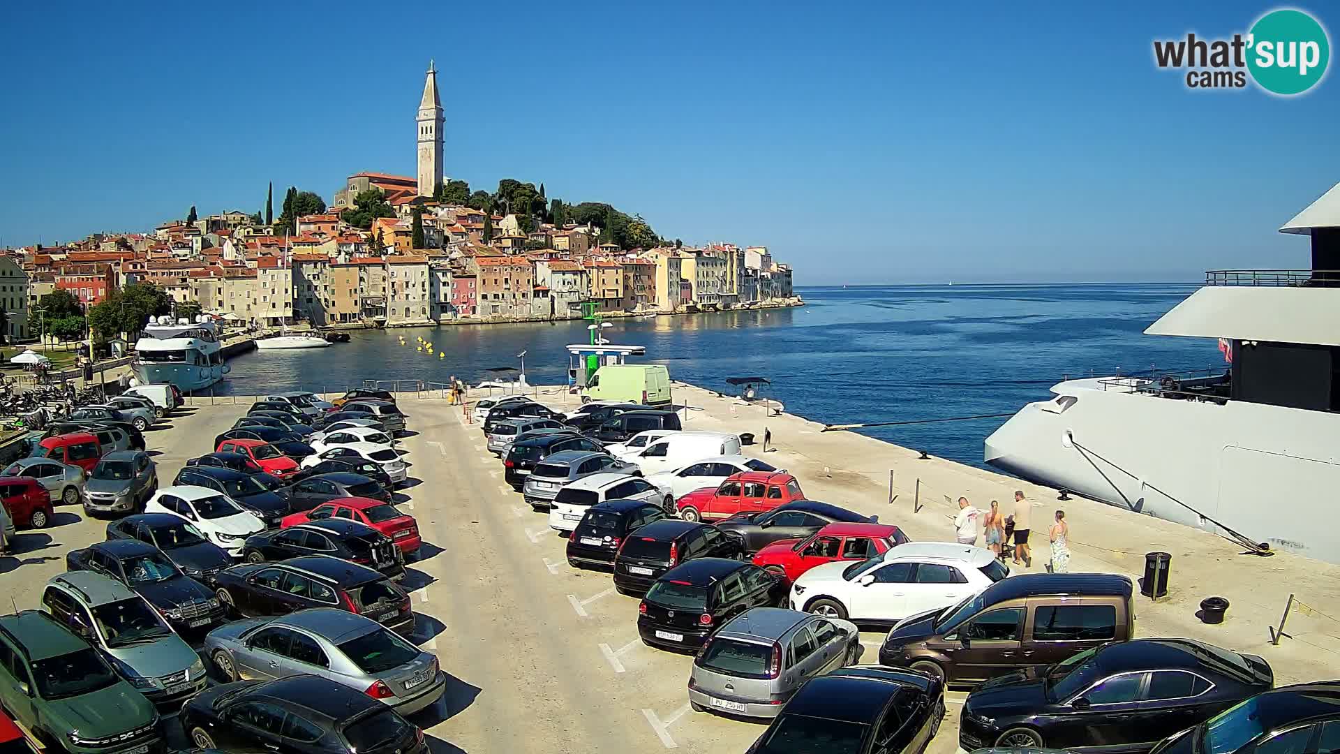 Webcam ROVIGNO Panorama della Città di Rovinj – Istria