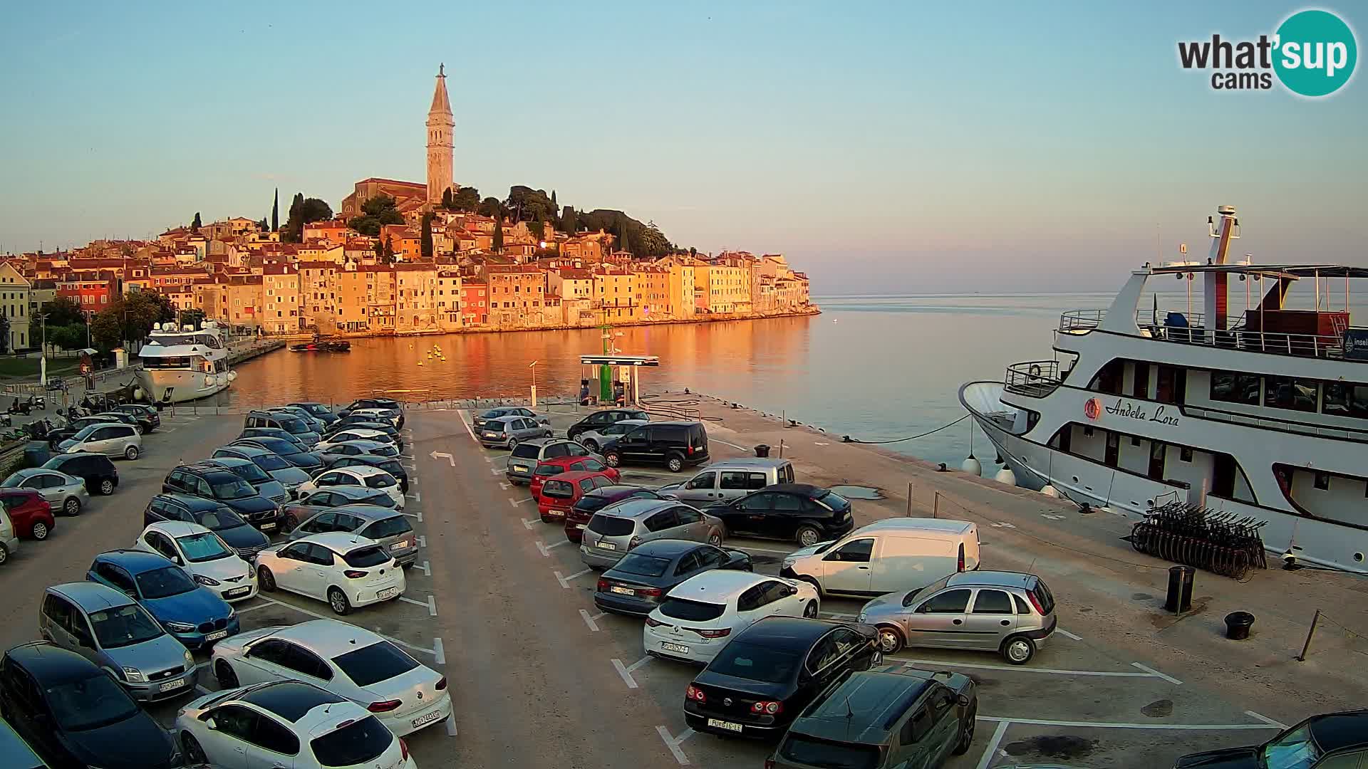 ROVINJ WEBCAM panorama of city – Istria – Croatia