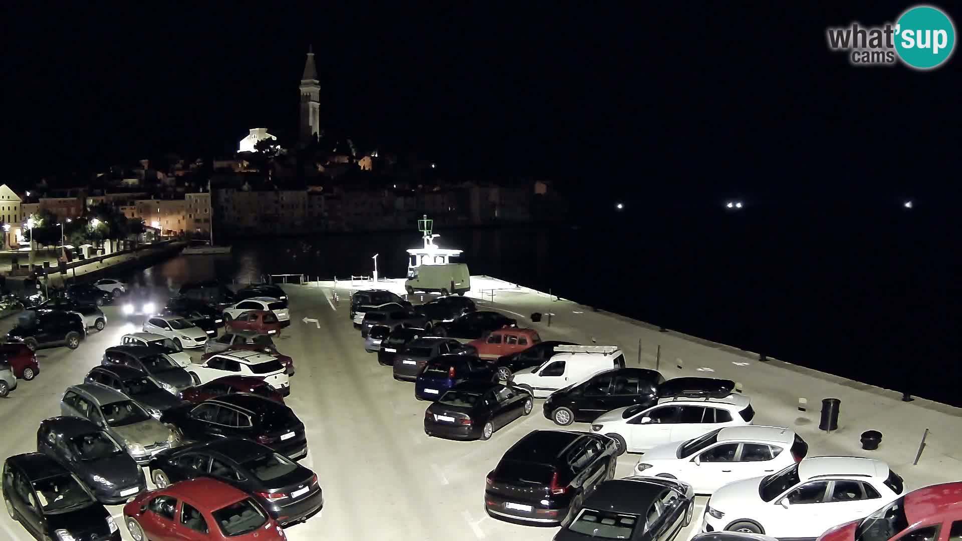 Web kamera Rovinj panorama grada