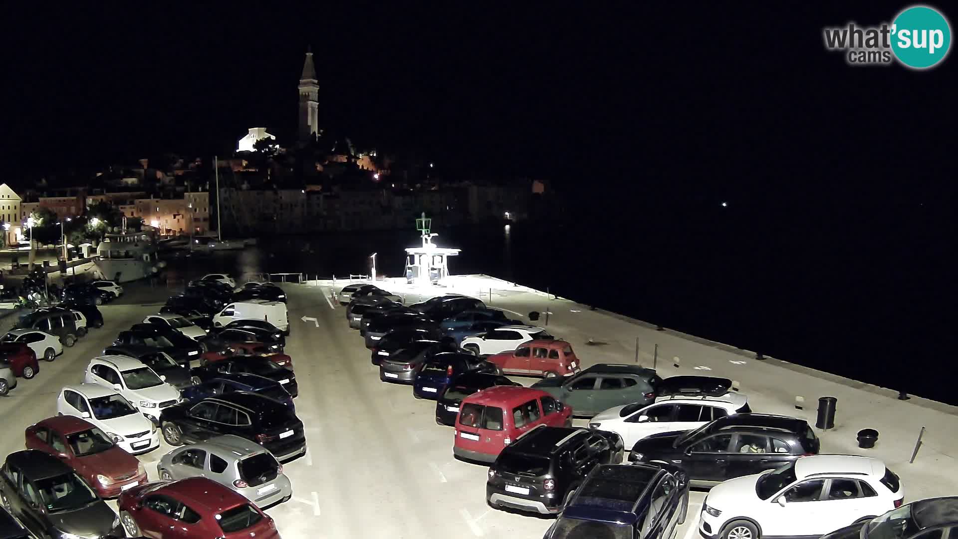 Web kamera Rovinj panorama grada