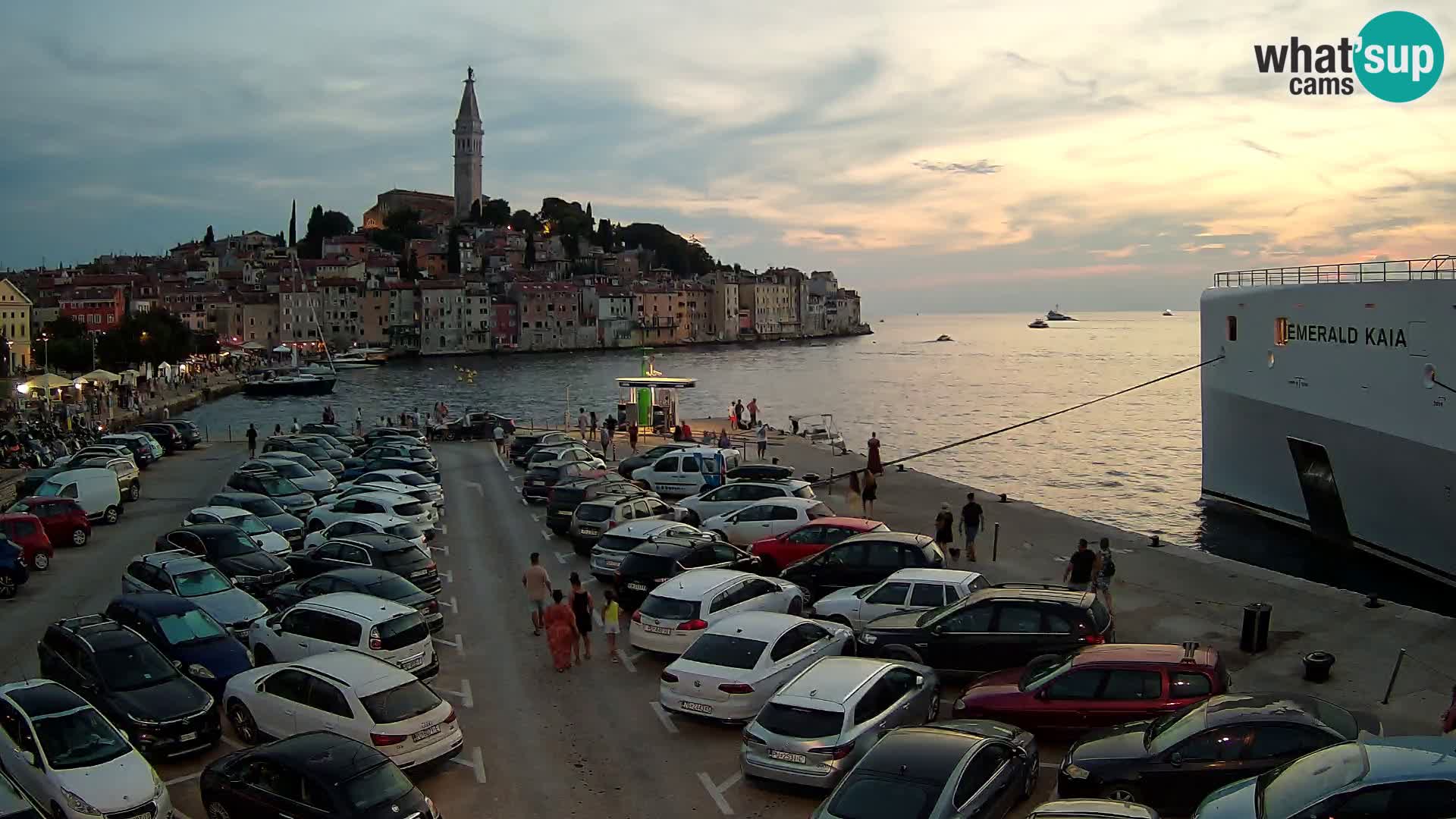 Webcam ROVIGNO Panorama della Città di Rovinj – Istria