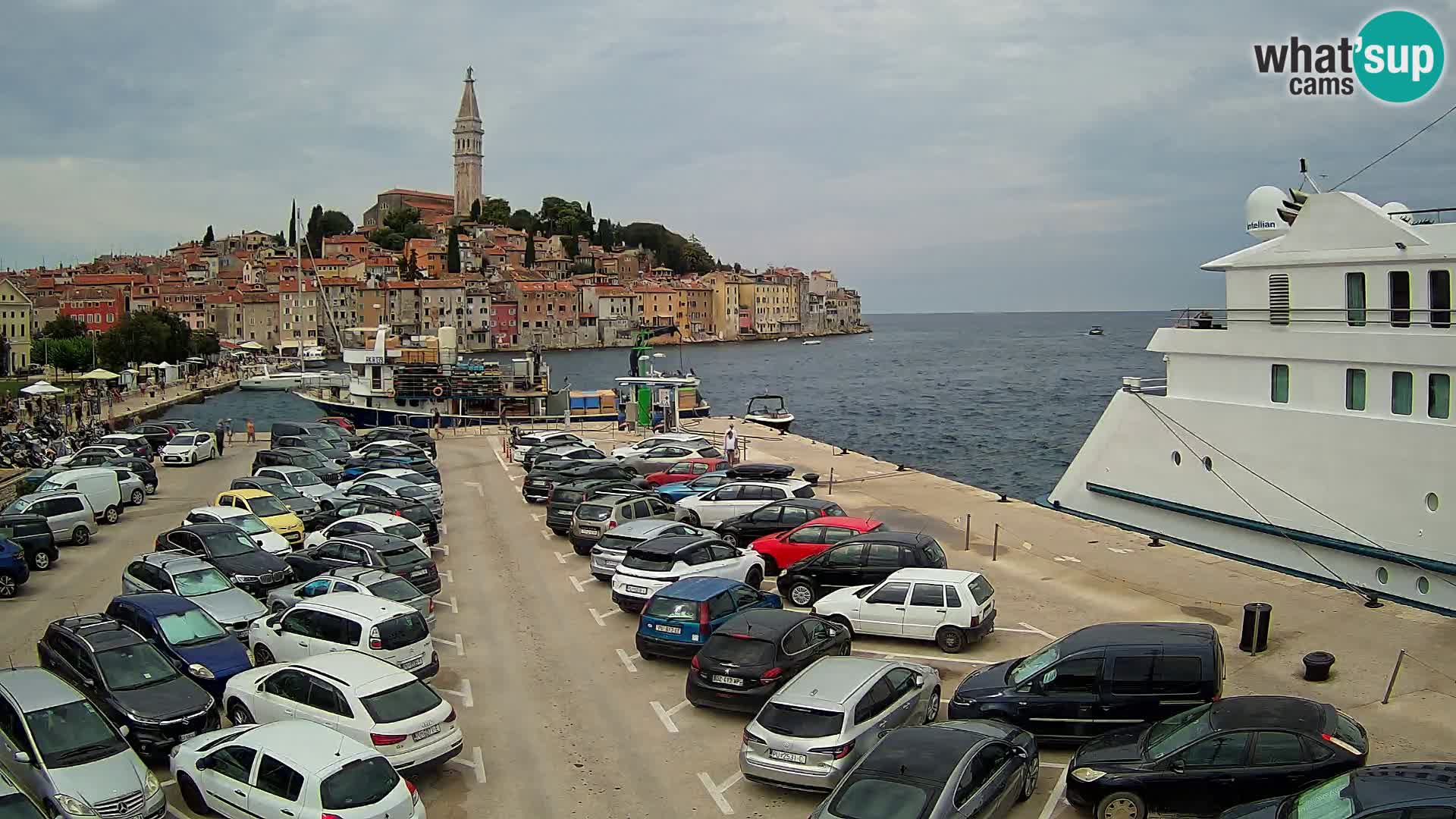 ROVINJ WEBCAM panorama of city – Istria – Croatia