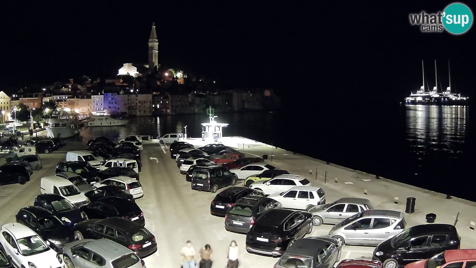 Webcam Rovinj panorama de la ciudad | Istria