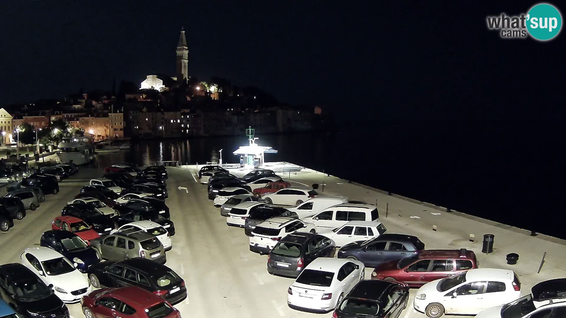Web kamera Rovinj panorama grada
