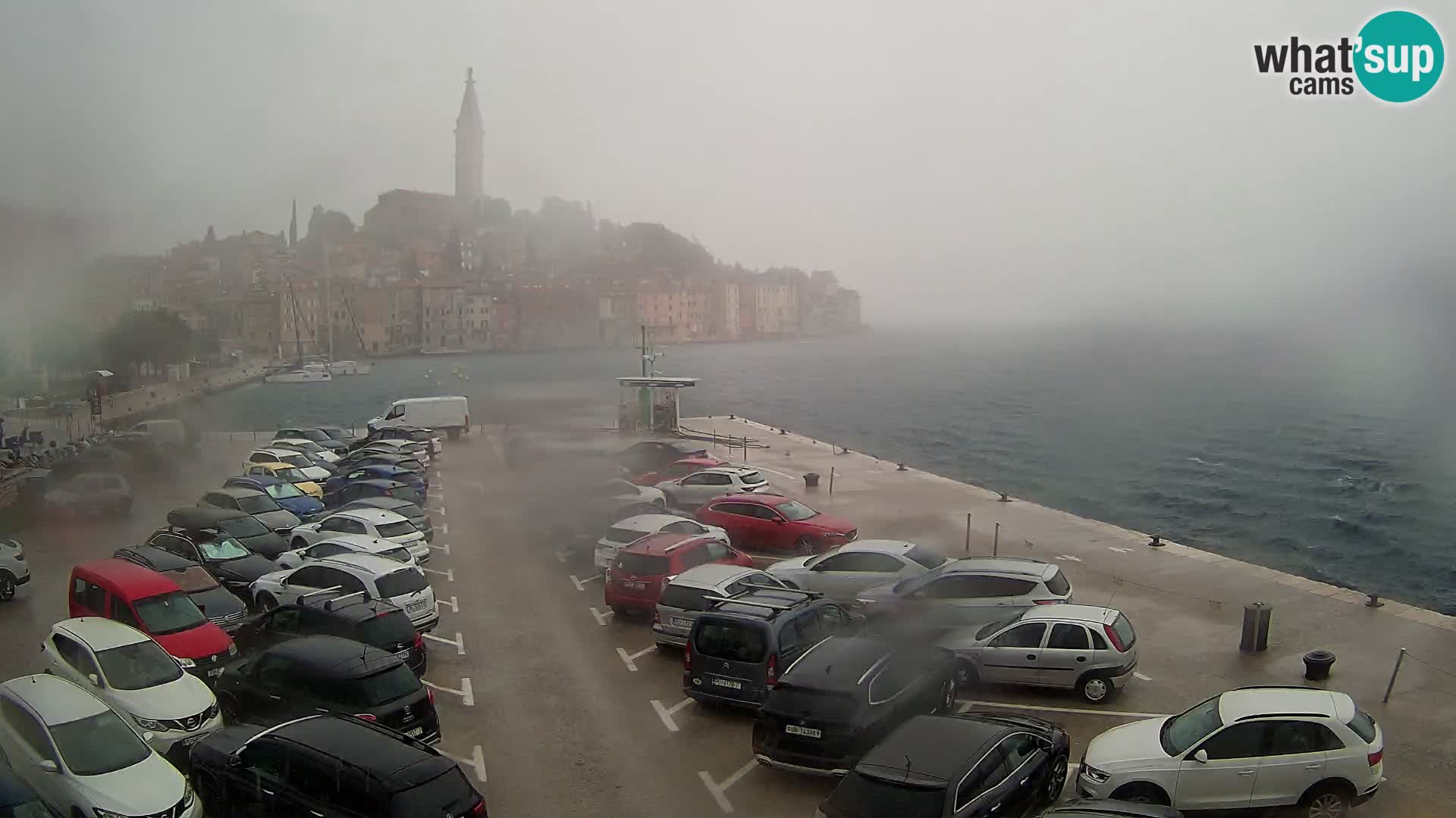Webcam Rovinj panorama de la ciudad | Istria