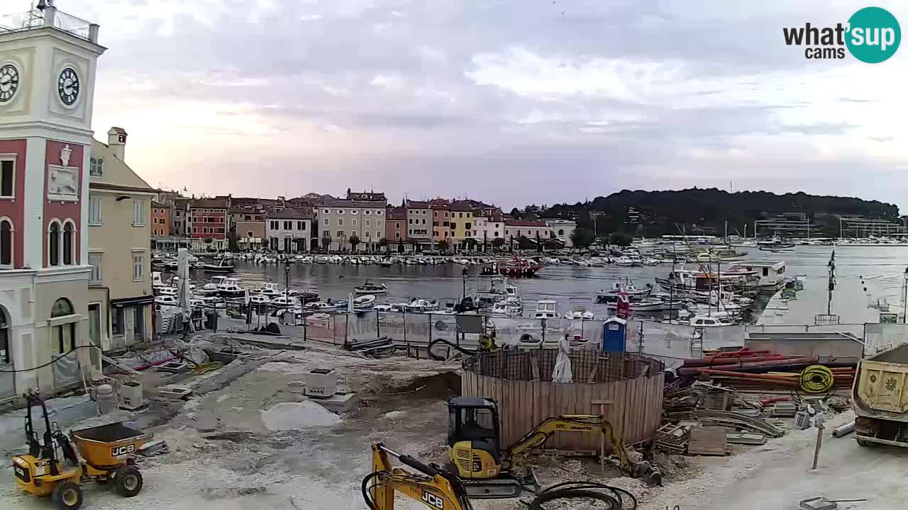 Webcam Rovinj Hauptplatz – Istrien – Kroatien