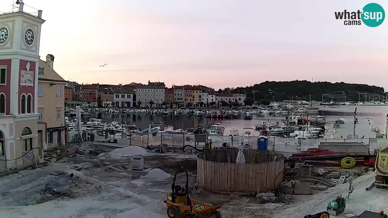 Rovinj live cam – the main square