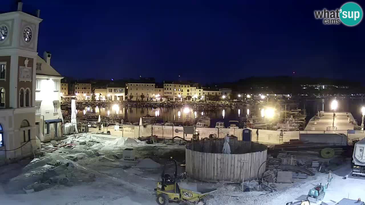 Rovinj live cam – the main square
