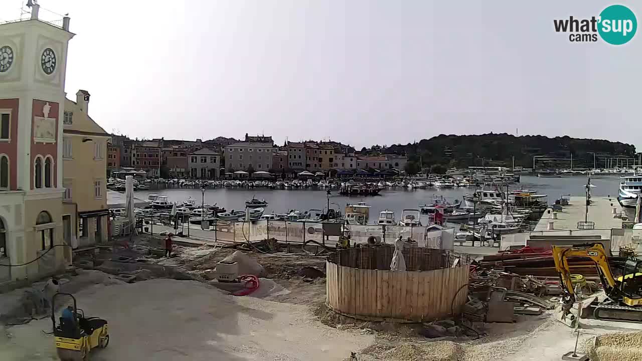 Webcam Rovinj Hauptplatz – Istrien – Kroatien