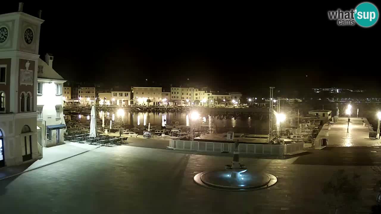 Webcam Rovinj Hauptplatz – Istrien – Kroatien