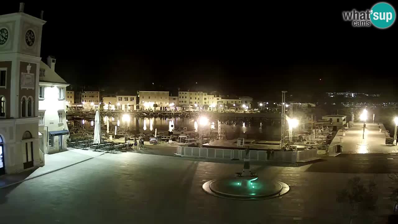 Webcam Rovinj Hauptplatz – Istrien – Kroatien