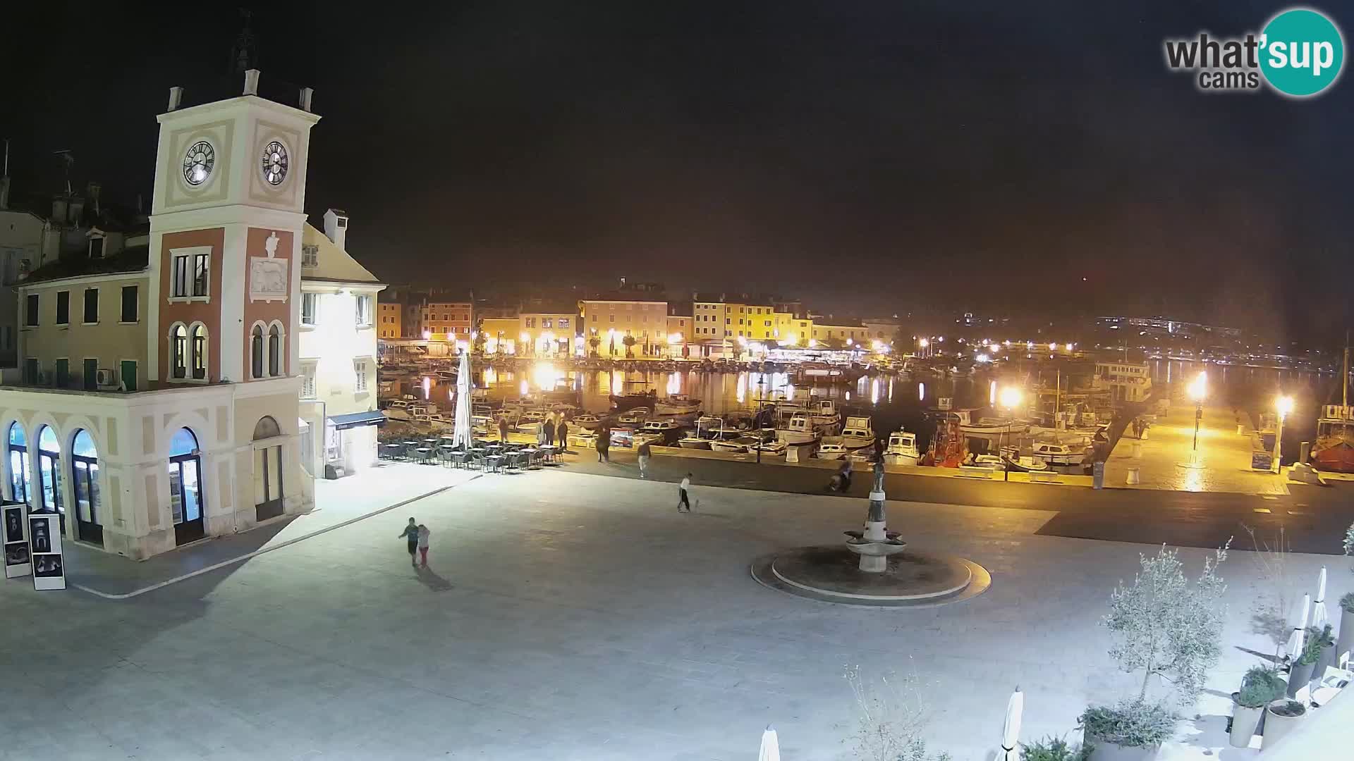 Webcam Rovigno piazza | LIVE cam Piazza centrale Rovigno