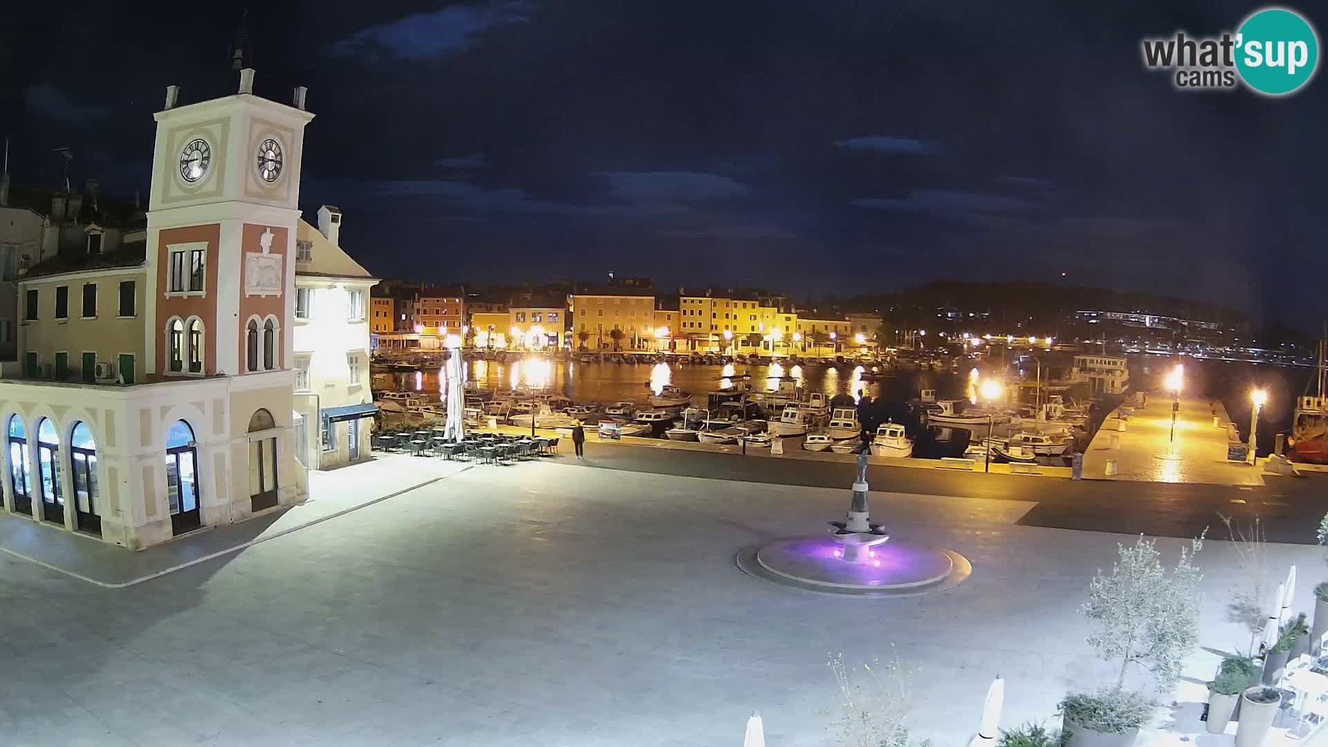 Rovinj live cam – the main square